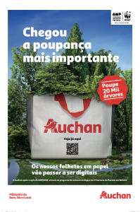 Digitais? Passam a ser os folhetos da Auchan
