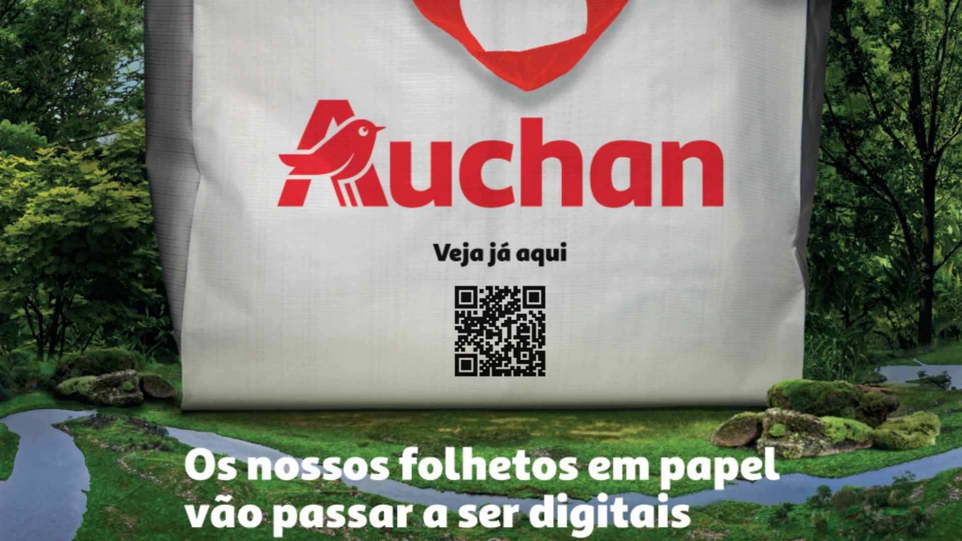 Digitais? Passam a ser os folhetos da Auchan