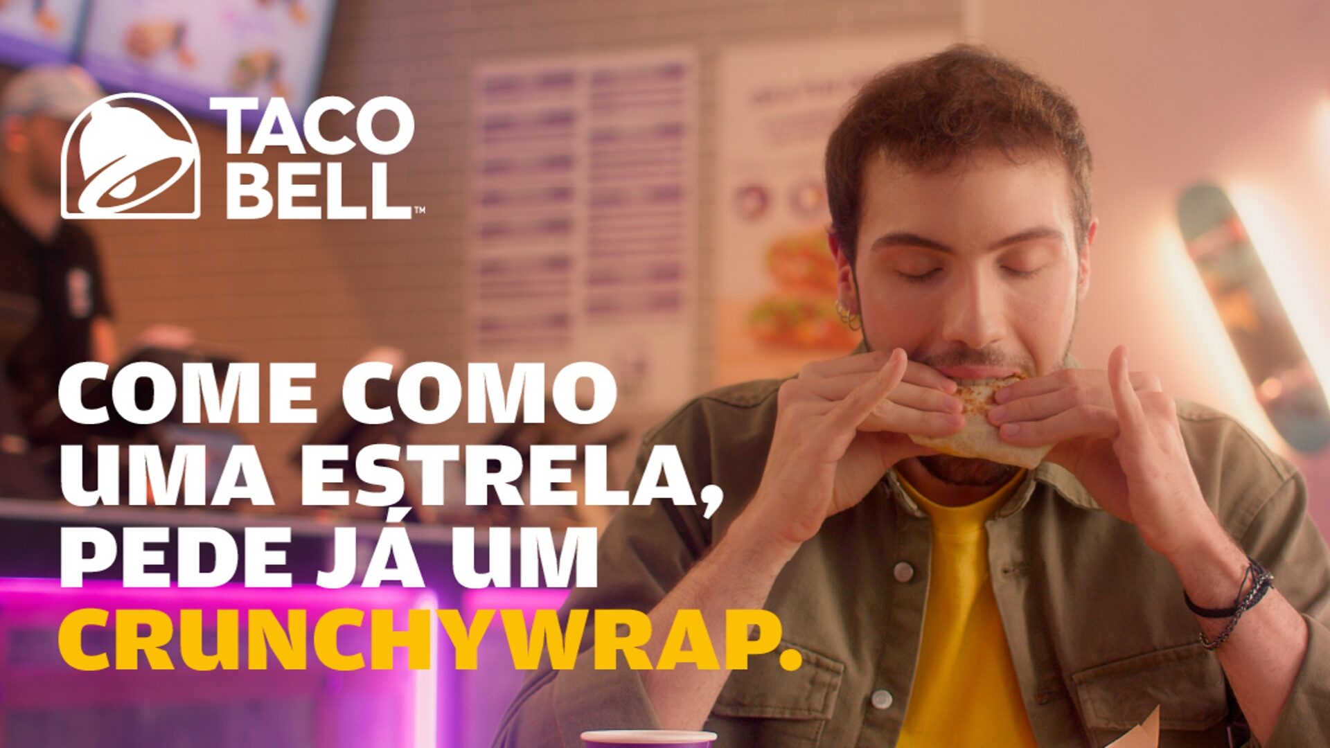 O Crunchywrap Supreme da Taco Bell fica Legendary