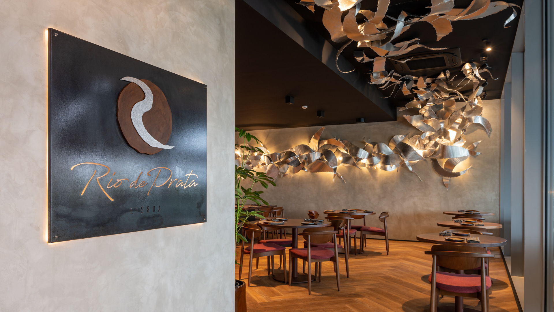 Este restaurante é como um Rio. De Prata. Que #ProvamosEAprovamos
