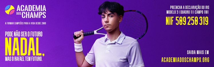 A consignação do IRS treina na Academia dos Champs