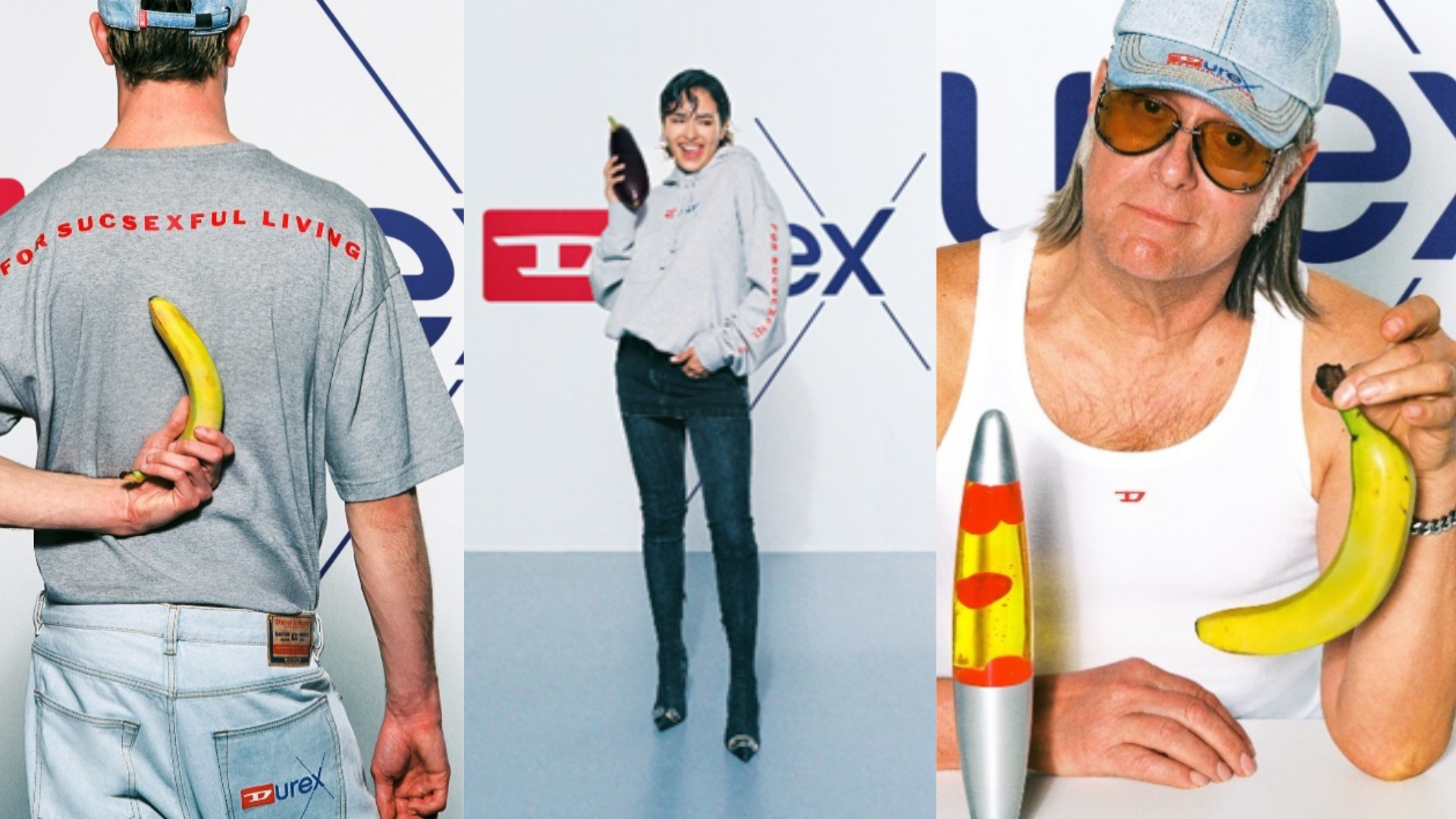 A Durex e a Diesel promovem a positividade sexual