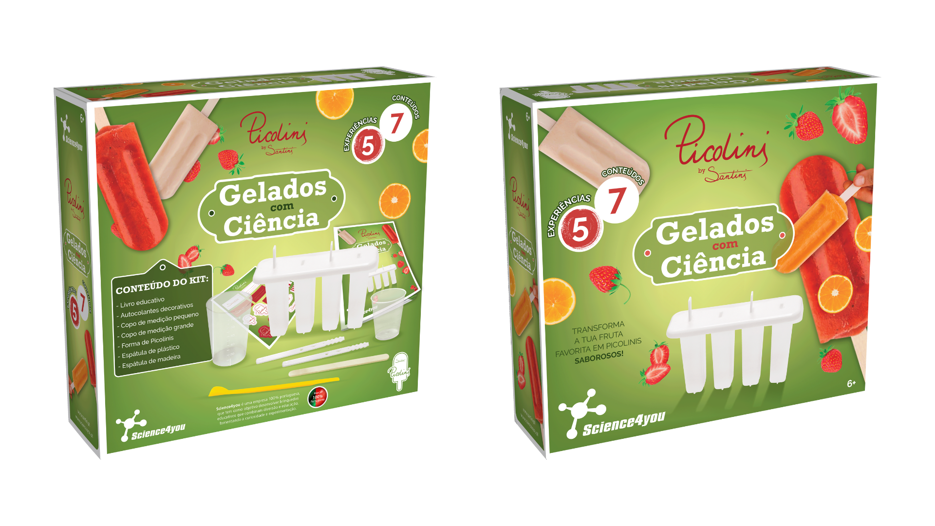 A Santini e a Science4you refrescam a ciência