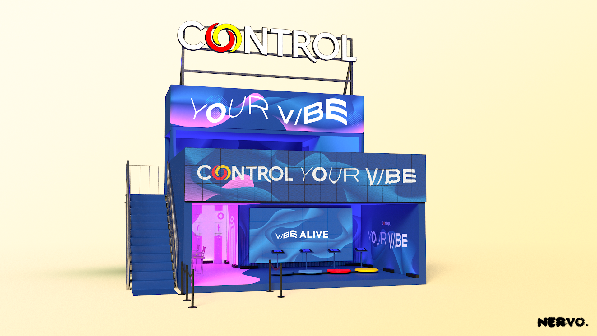 A NERVO CONROL(a) a vibe do NOS Alive