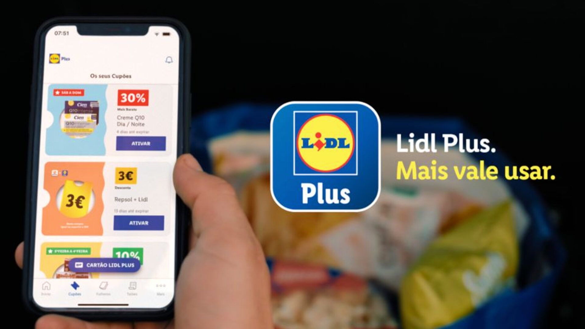 A app do Lidl é usada n'O Escritório