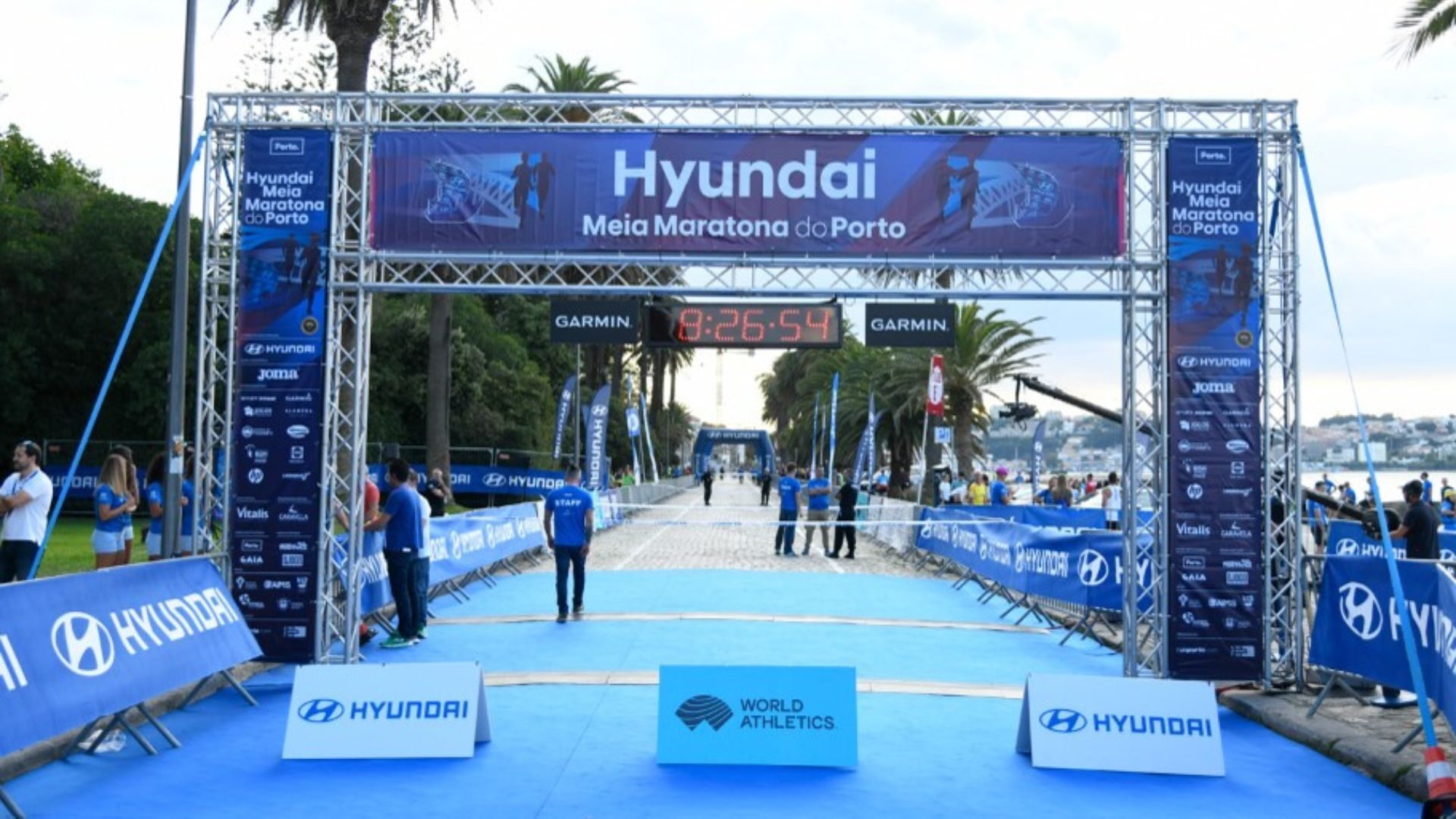 A Hyundai corre na meia maratona do Porto