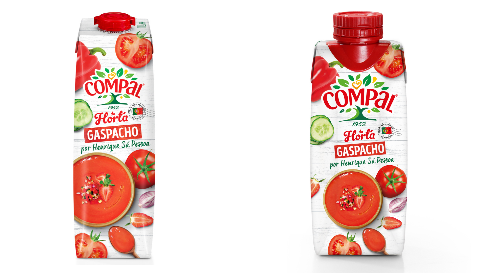 Este gaspacho tem assinatura de chef