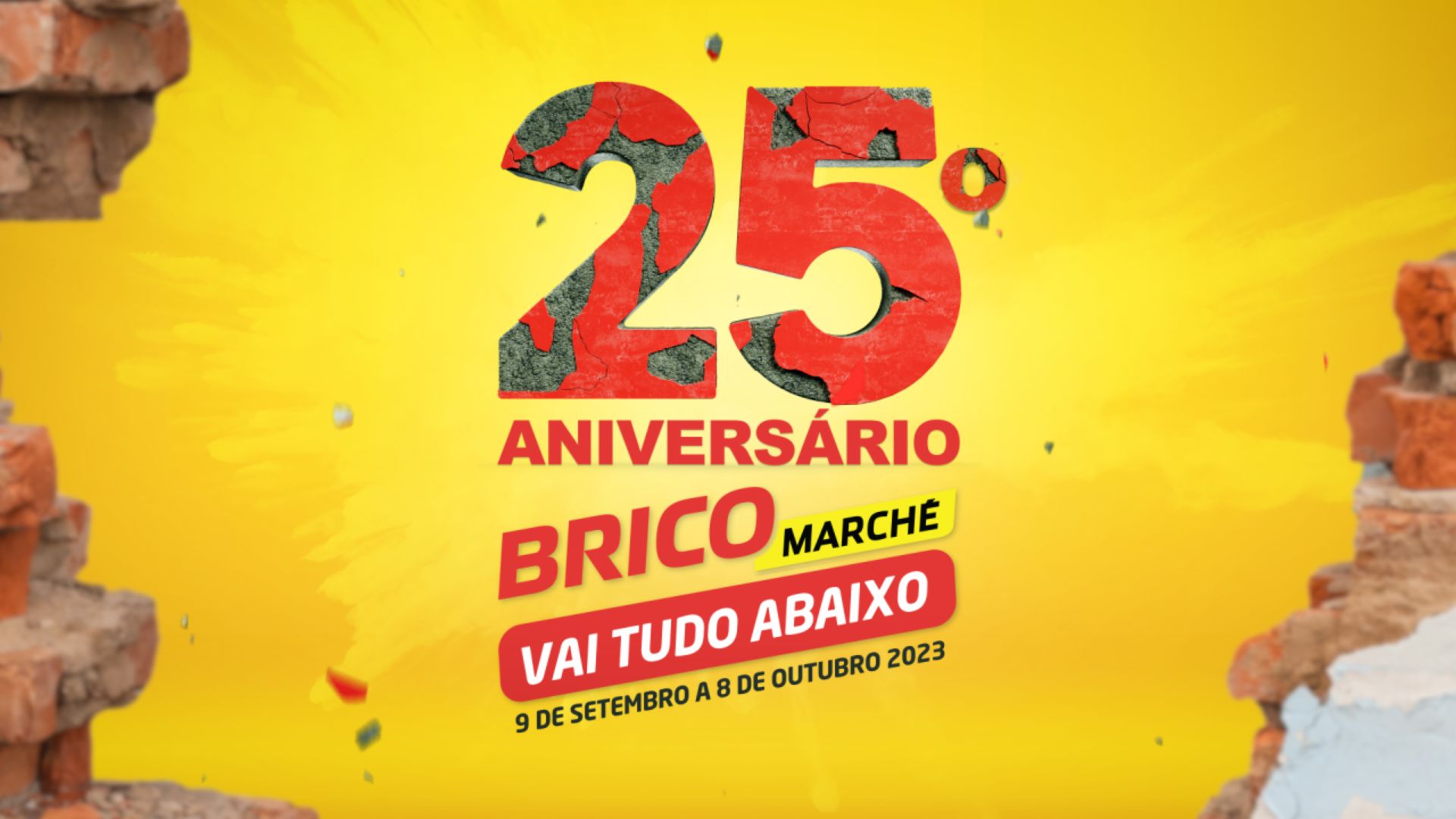 No 25.º aniversário do Brichomarché “vai tudo abaixo”
