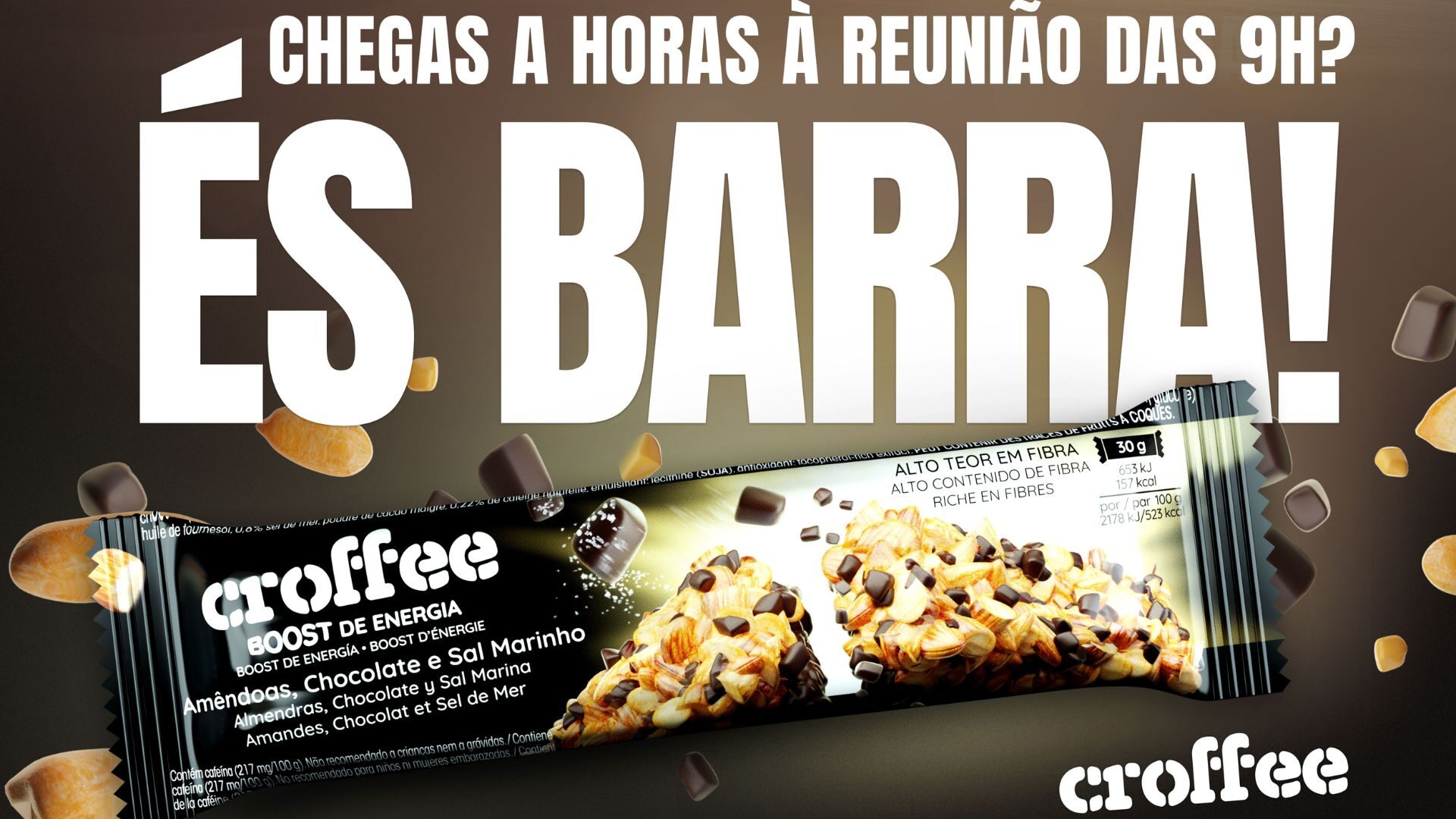 A “energia nos entretantos” é Croffee