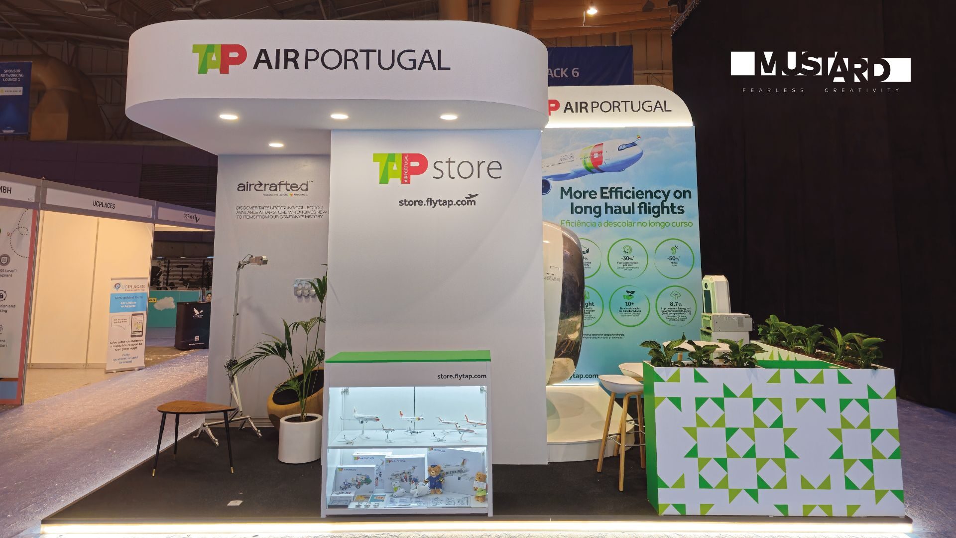 A TAP voa para o World Aviation Festival 2023 com a Mustard
