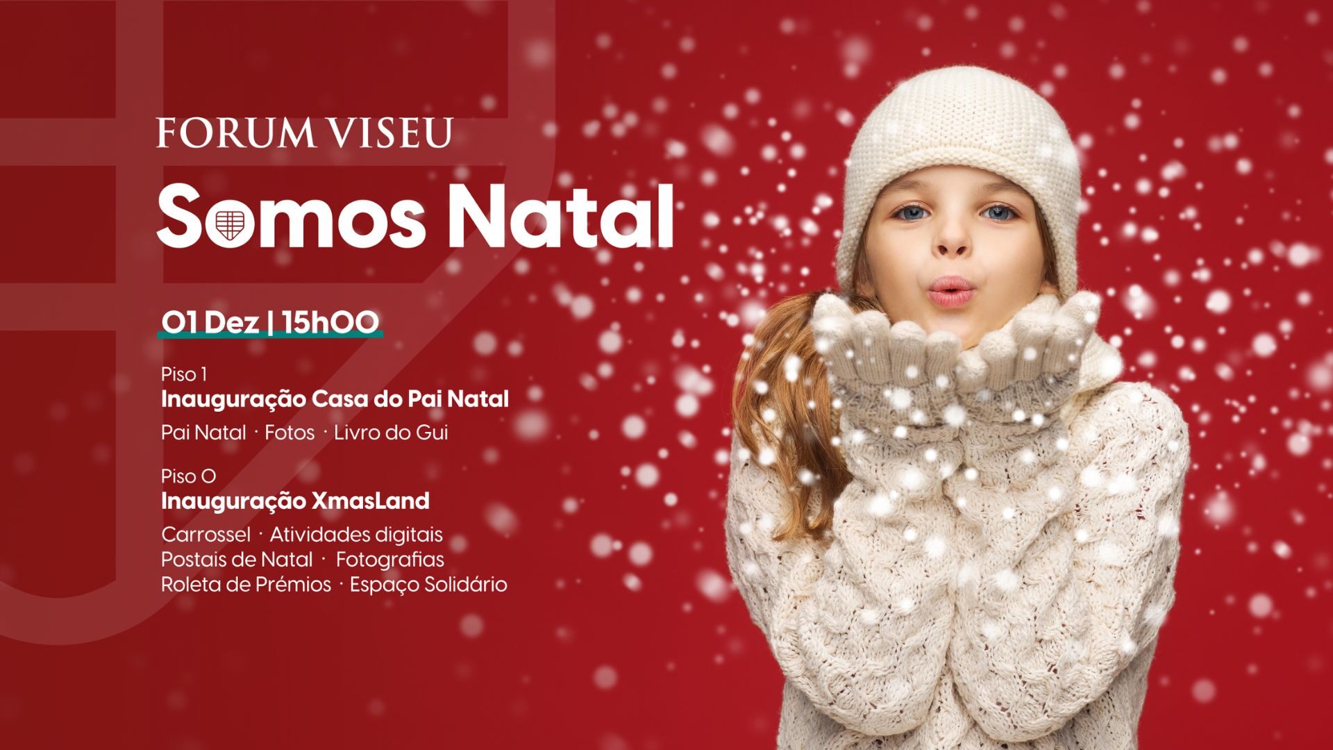O Forum Viseu recebe o Natal na XmasLand