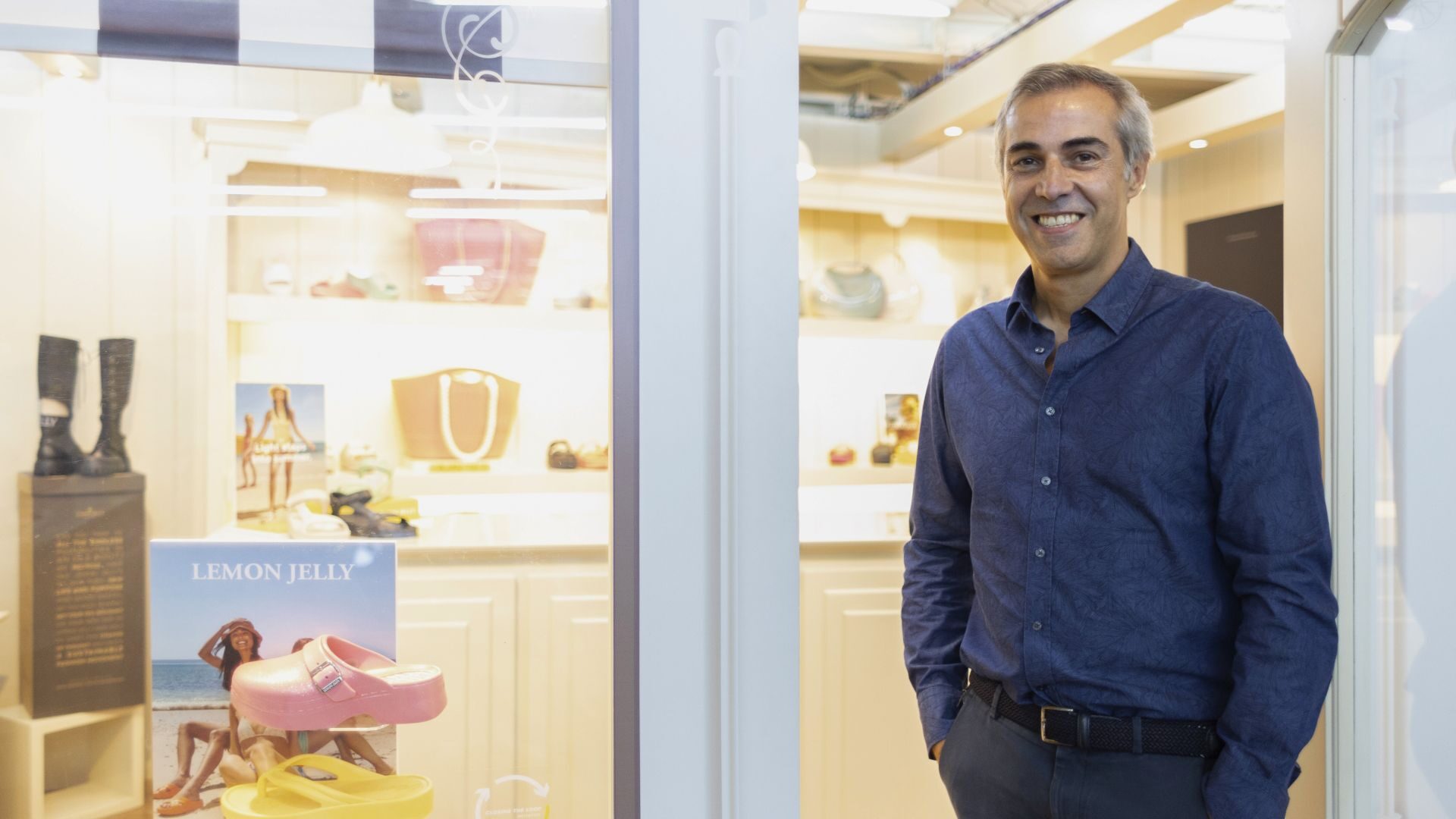 Uma marca com perfume a limão