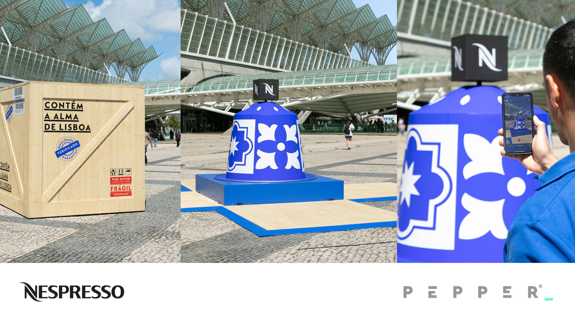 A alma de Lisboa tem Pepper