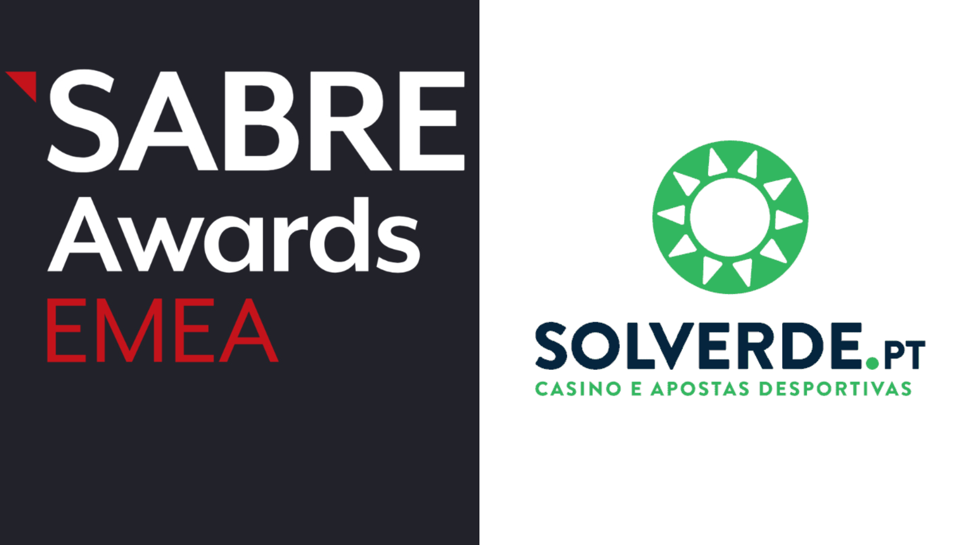 A Solverde.pt destaca-se nos SABRE Awards EMEA