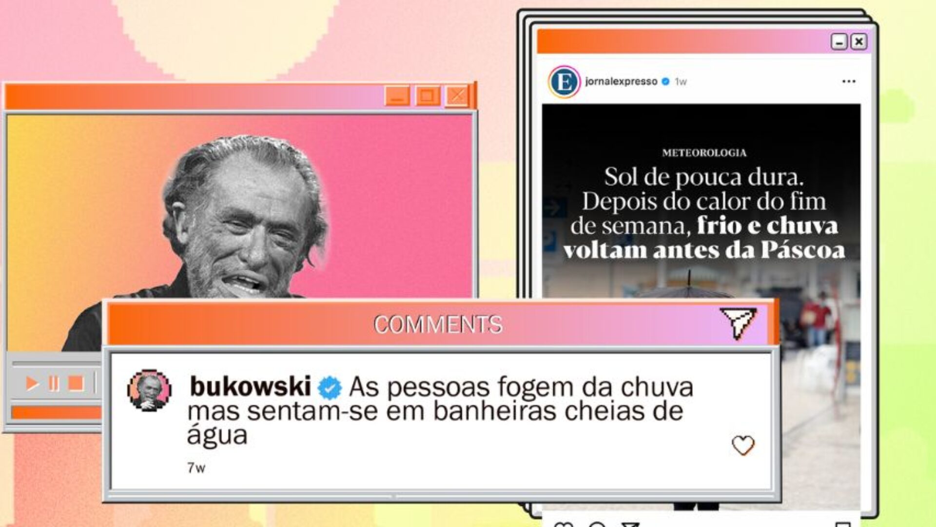 Os ícones da literatura fazem comentários no BAR (Ogilvy)