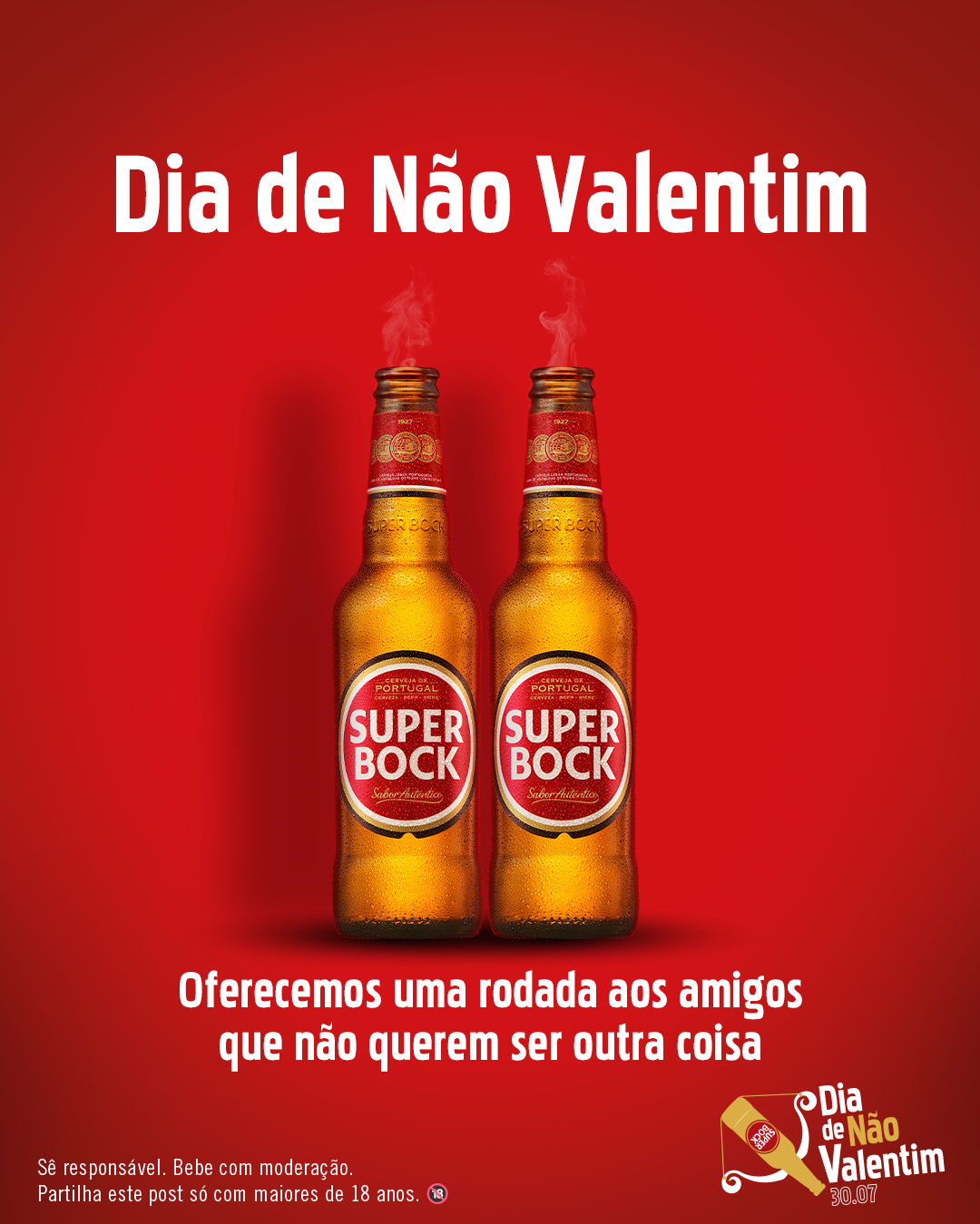 A Super Bock e a DIG-IN celebram o Dia de Não Valentim