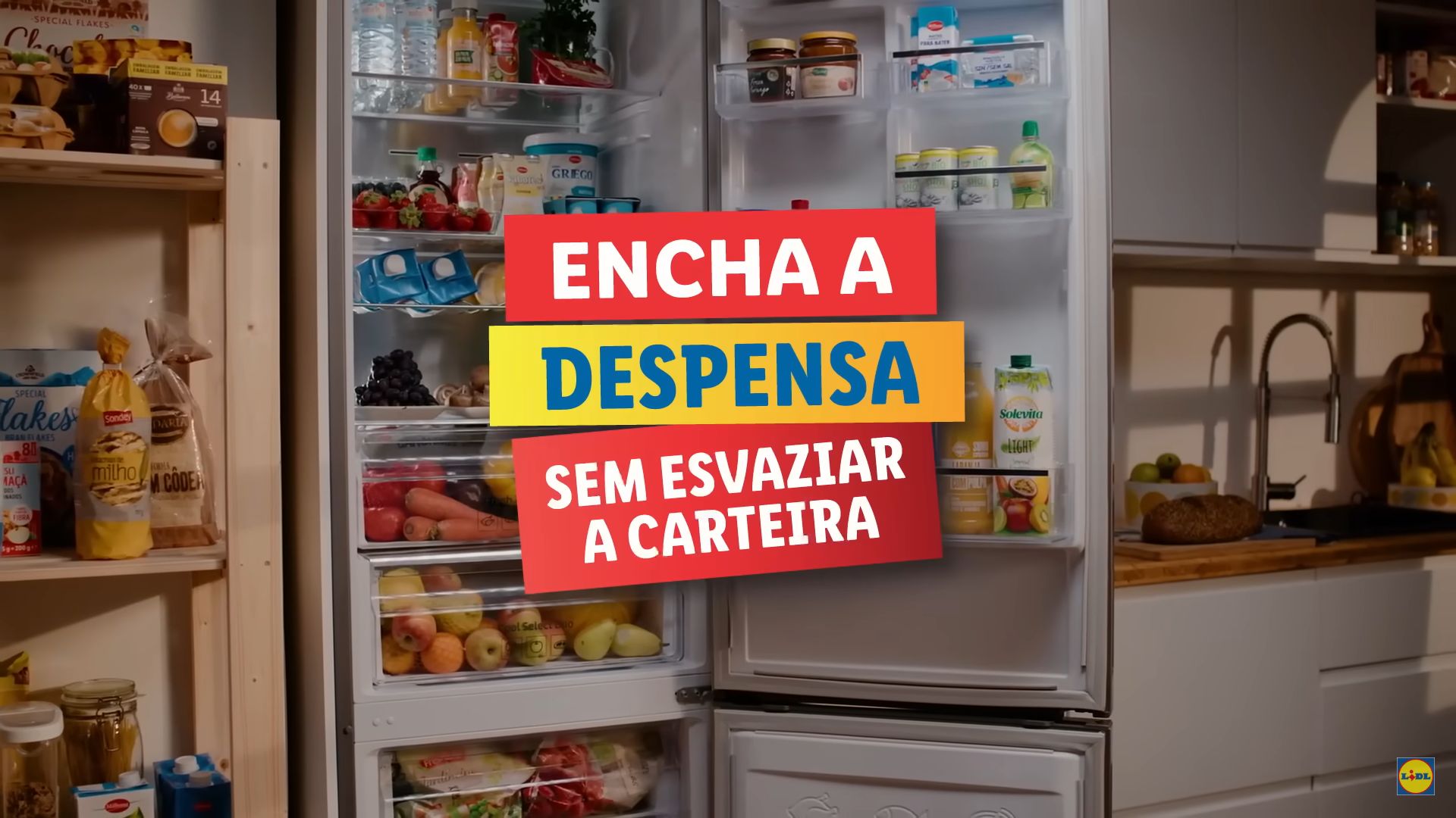 Ao regressar à rotina, o Lidl enche a despensa