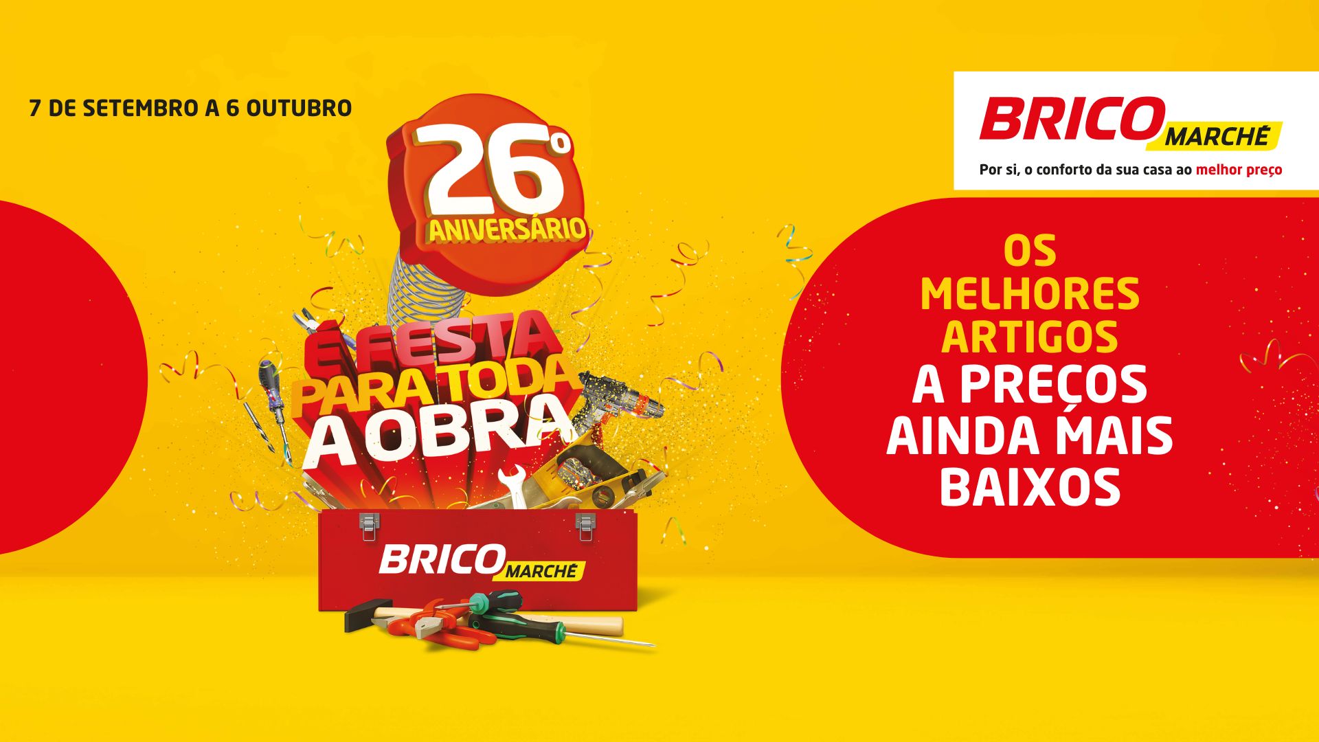 Para a WYcreative e o Bricomarché cada projeto de bricolage é uma celebração