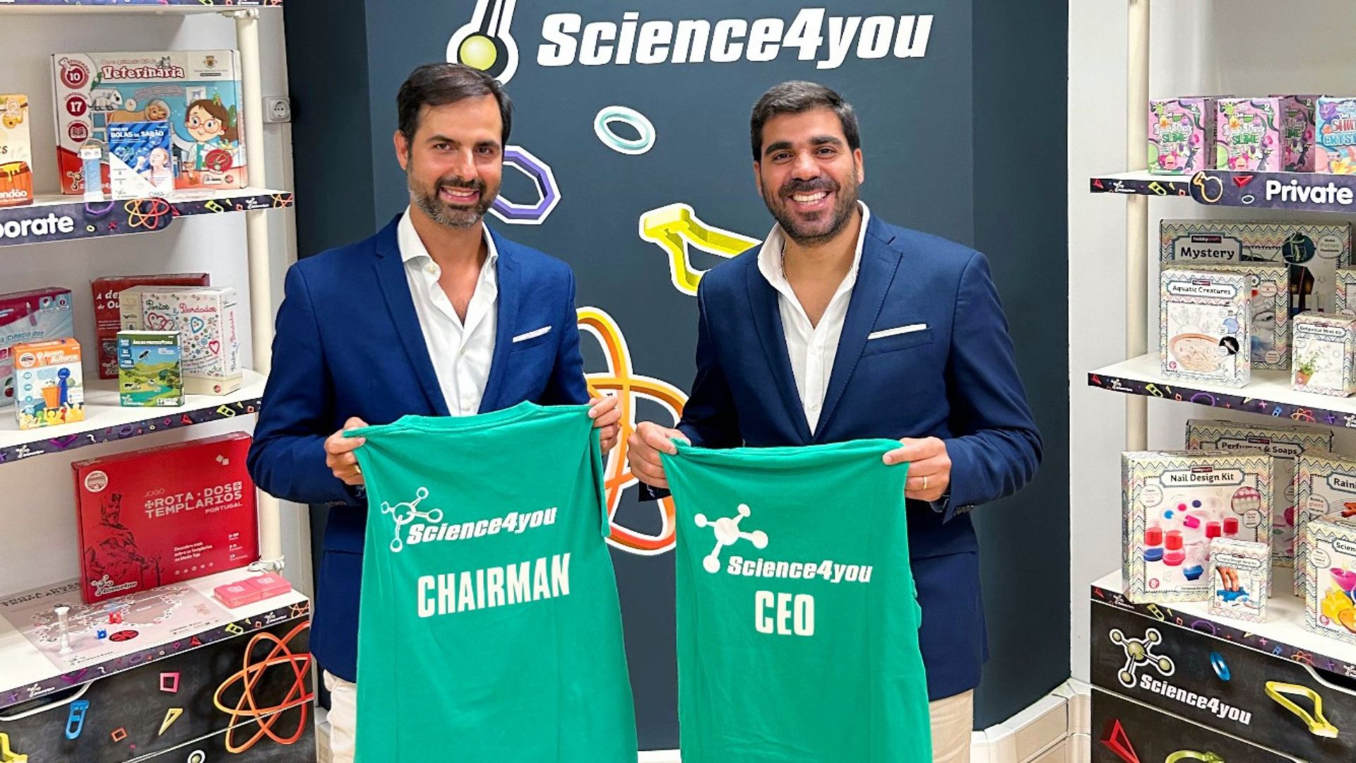Miguel Pina Martins é o novo Chairman da Science4you e Filipe Ramos o CEO