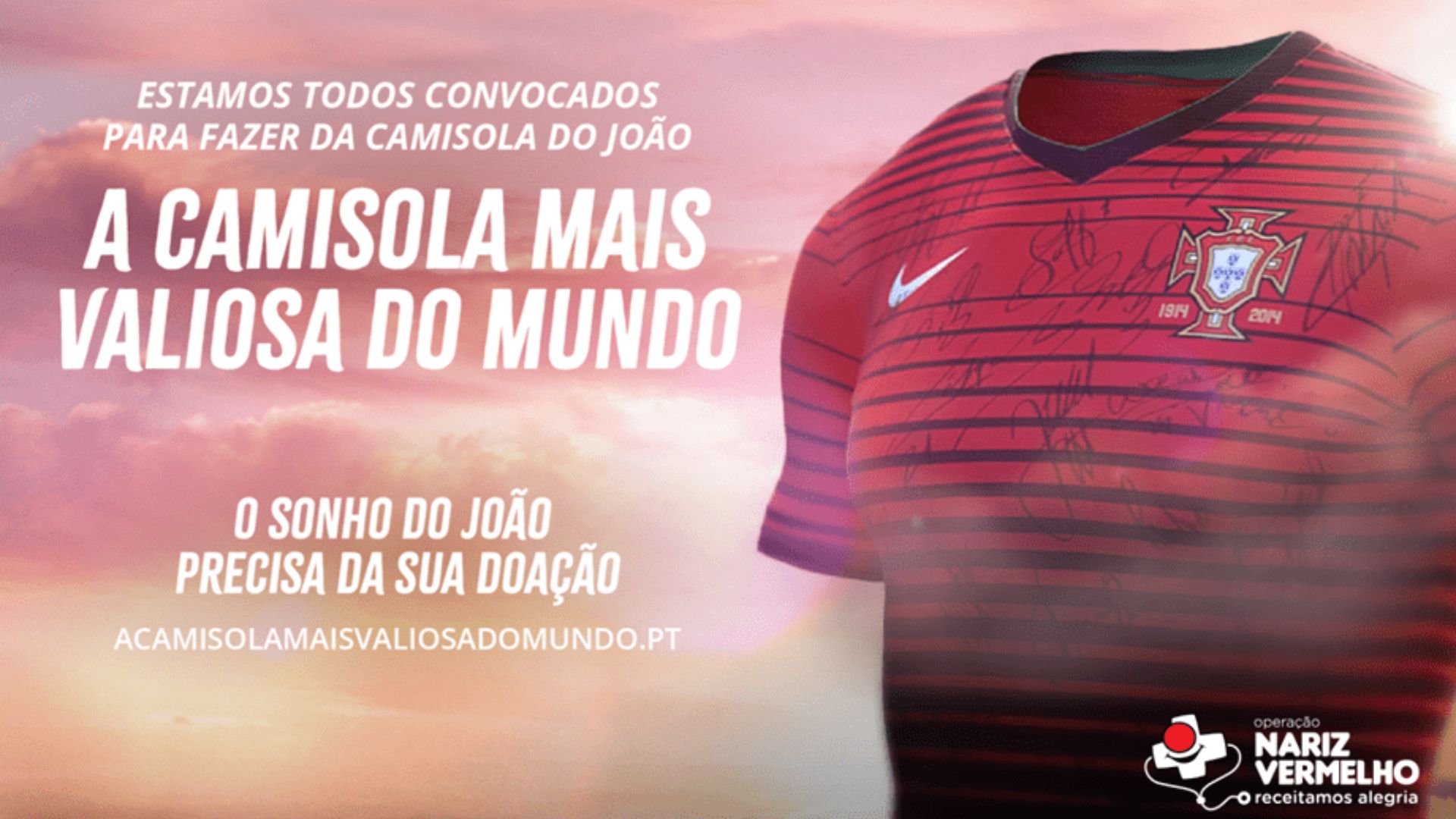 Esta é a NOSSA "camisola mais valiosa do mundo"