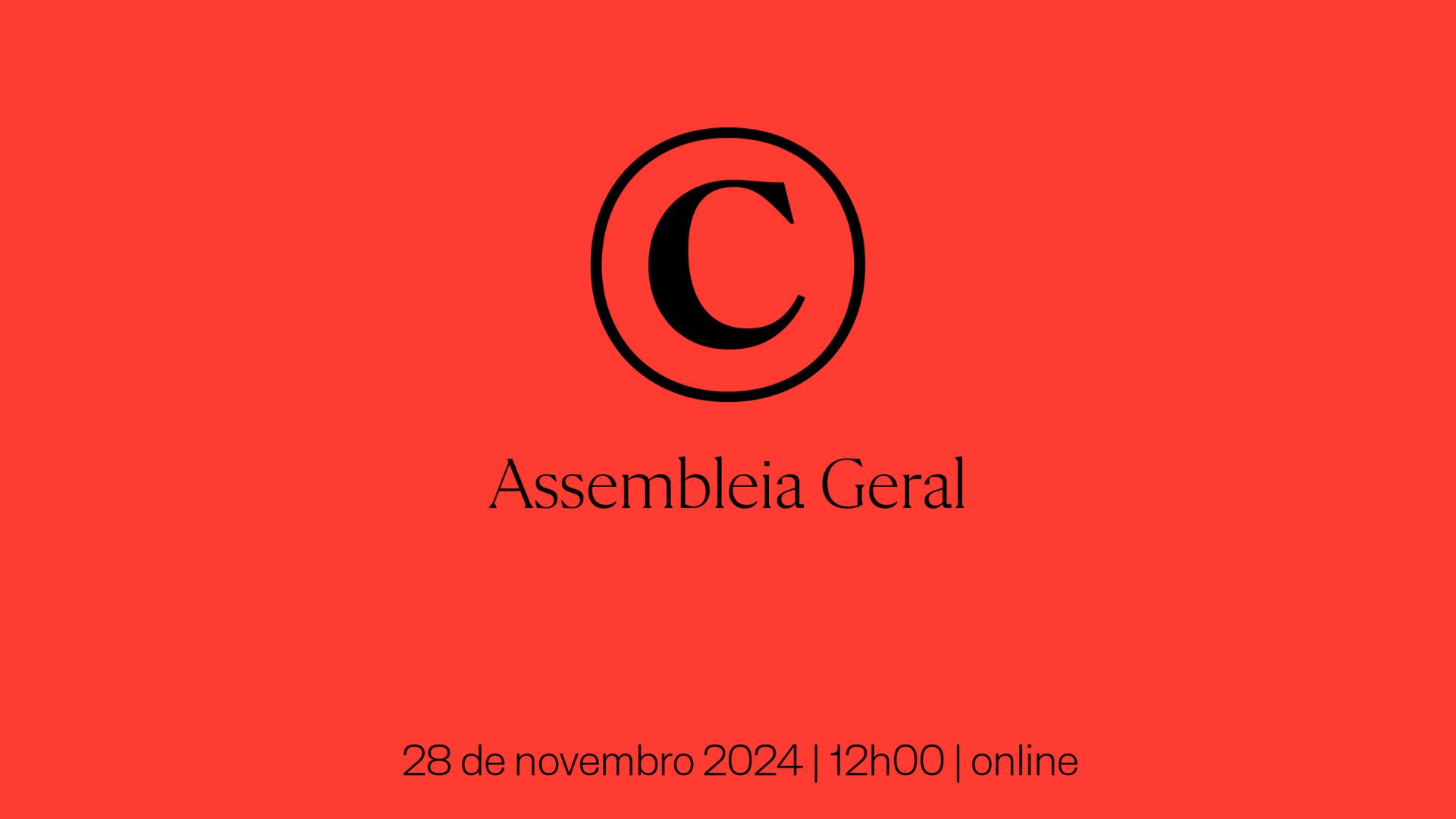 É sócio do CCP? Está convocado
