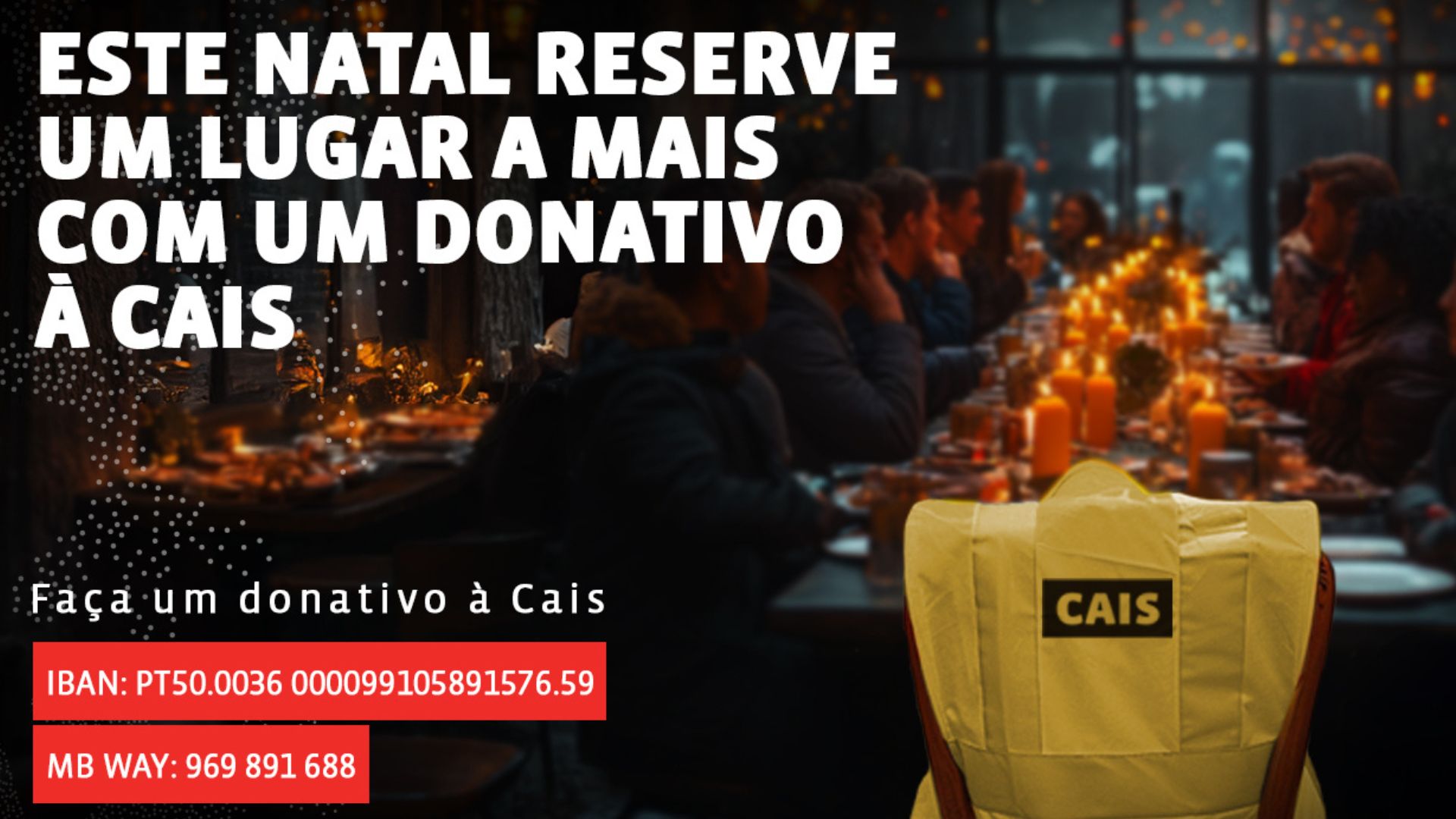CAIS e Bar Ogilvy reservam mesa para mais um
