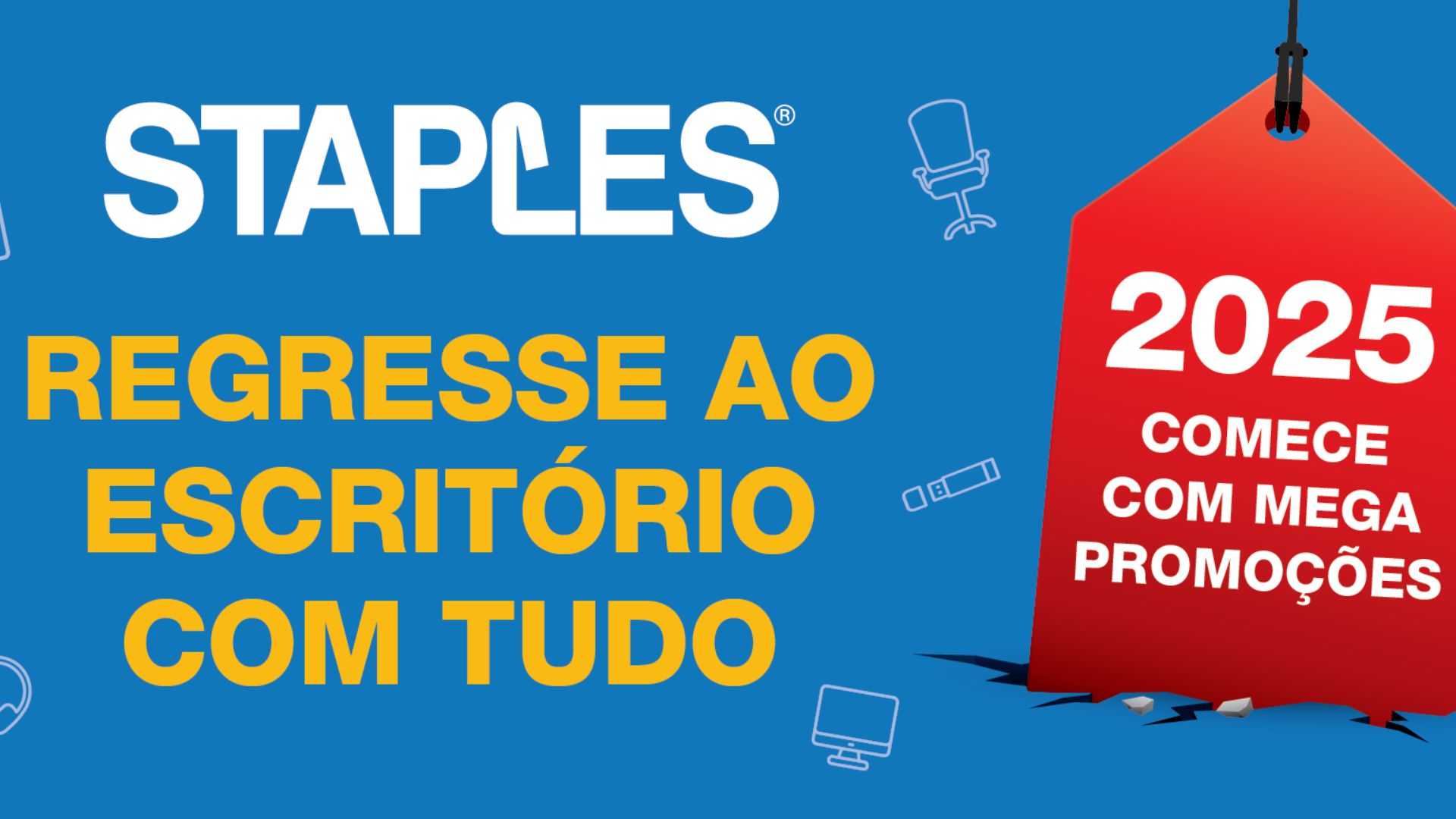 A Staples regressa ao escritório com tudo