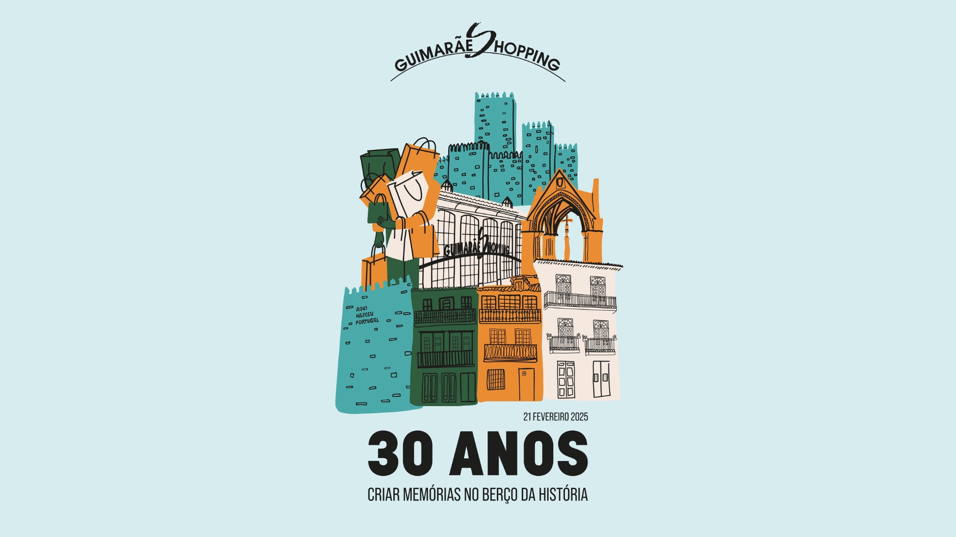 GuimarãeShopping faz 30 anos e celebra com nova imagem