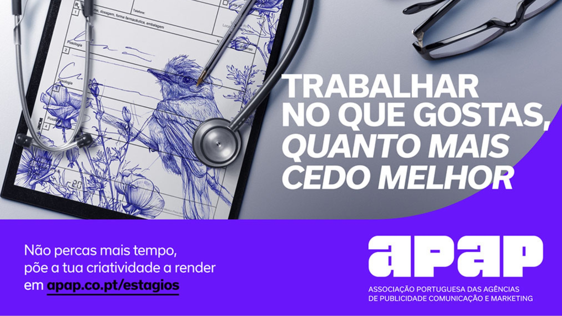 APAP procura estagiários felizes