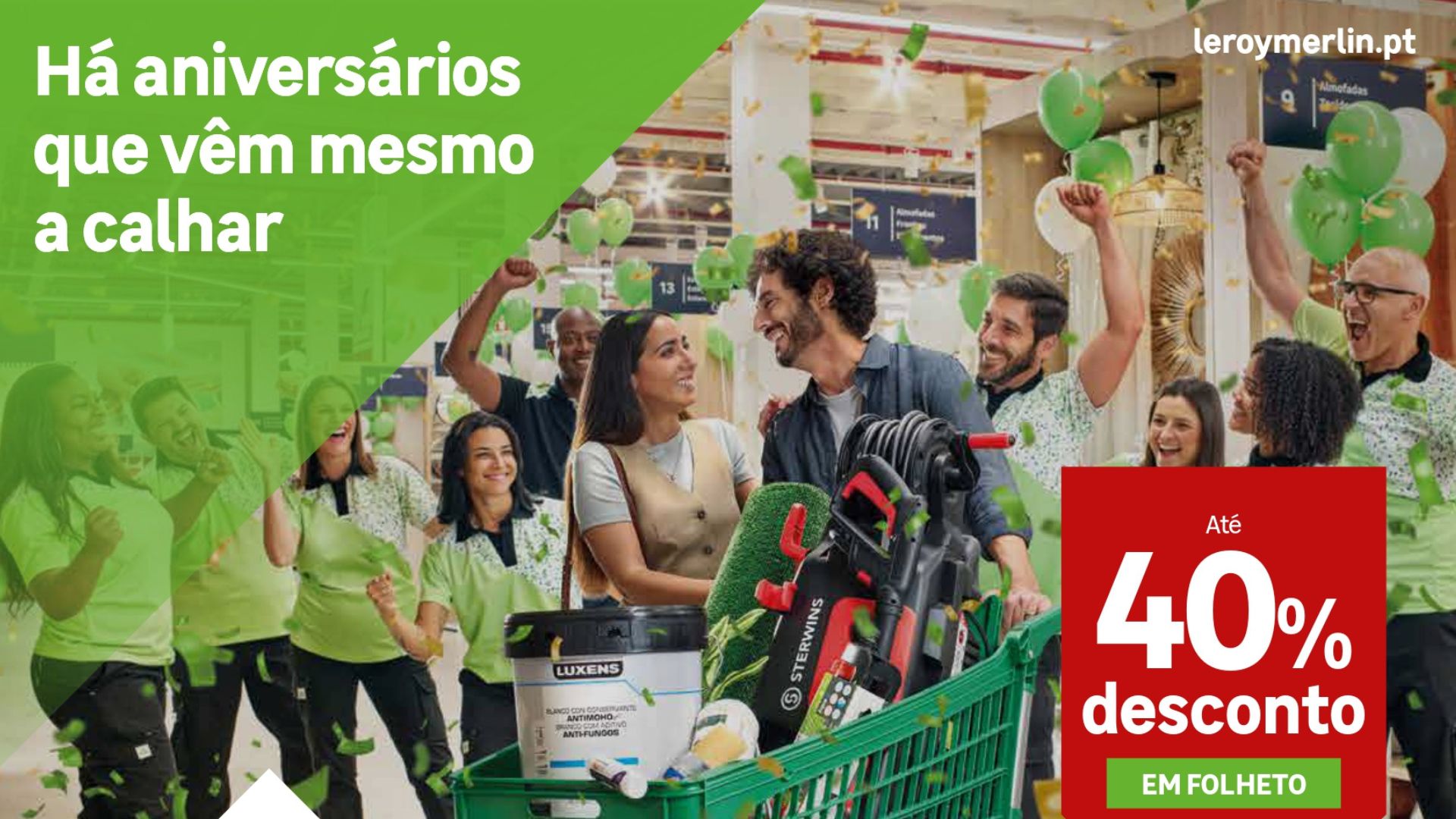 Este aniversário vem mesmo a calhar