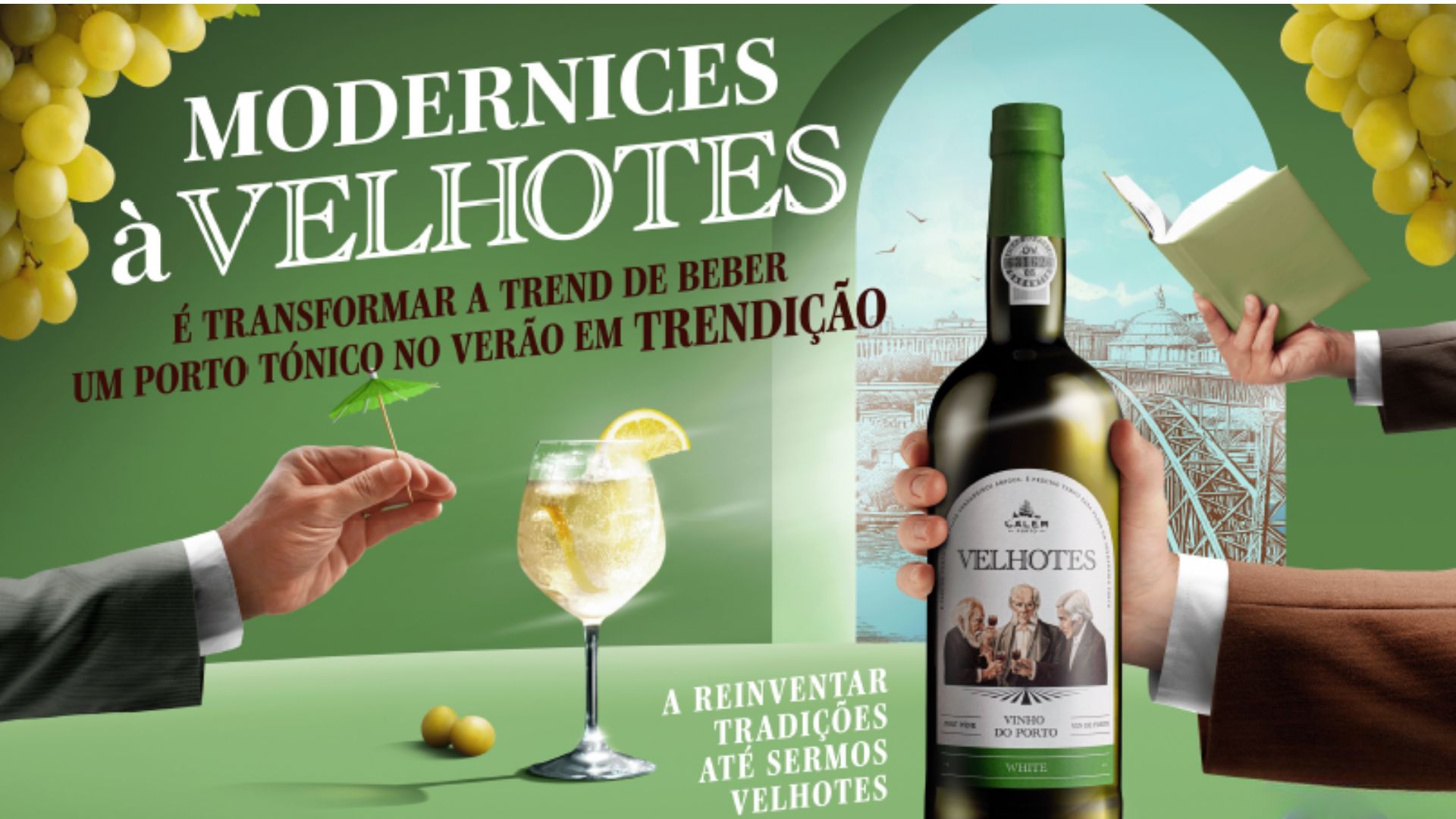 A Velhotes brinda às "modernices"