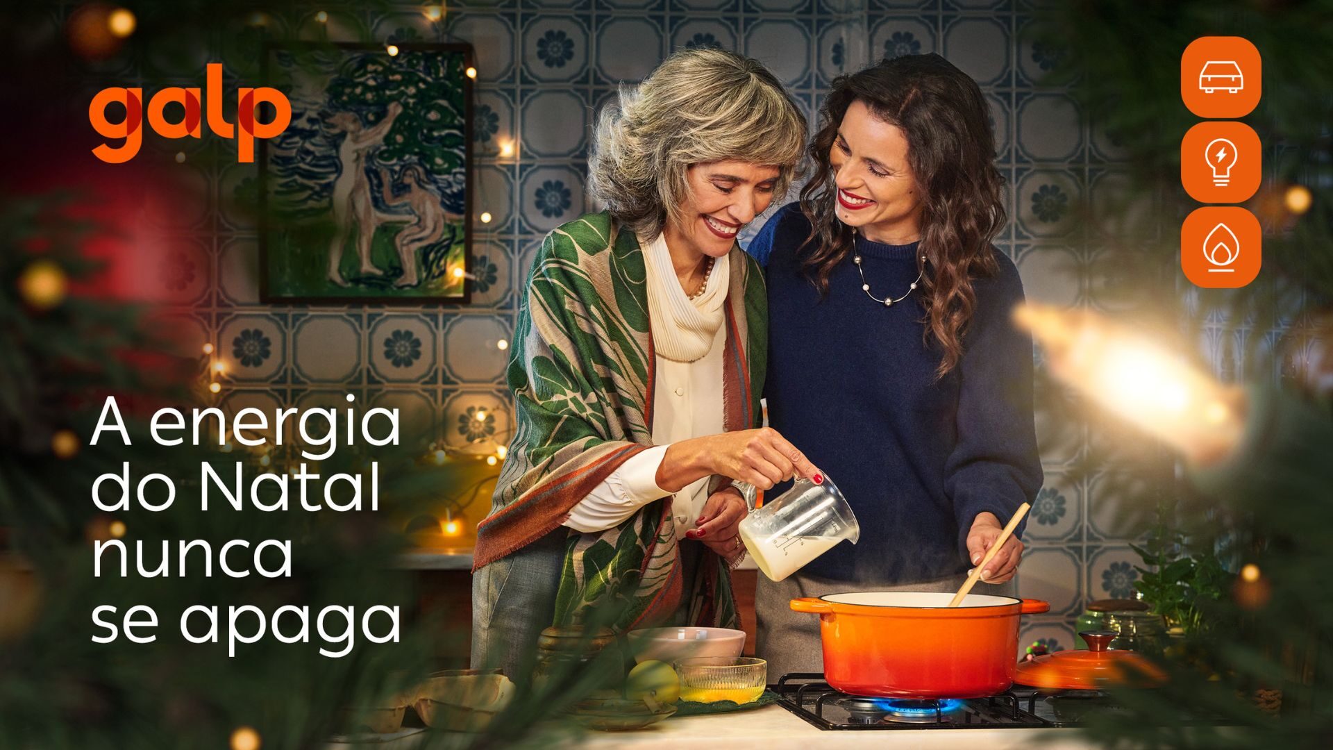 O Natal nunca se apaga na Galp