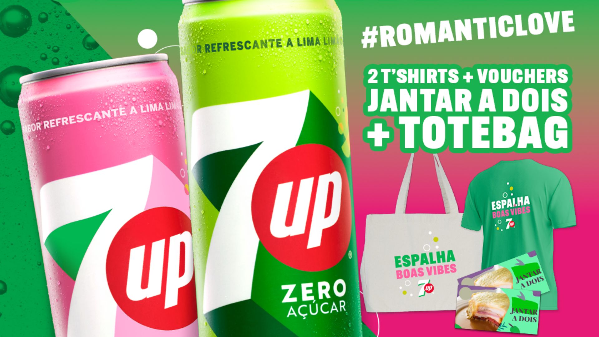 A 7UP celebra o amor
