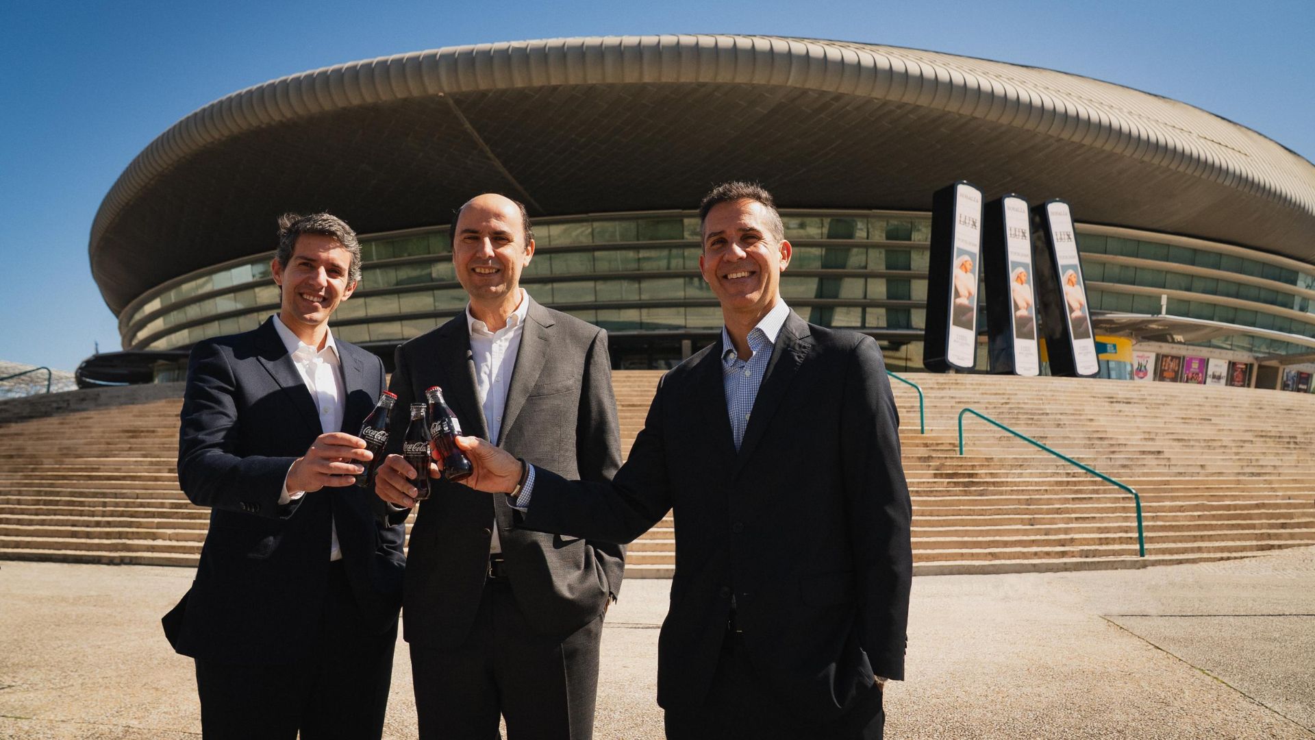 A Coca-Cola refresca o MEO Arena