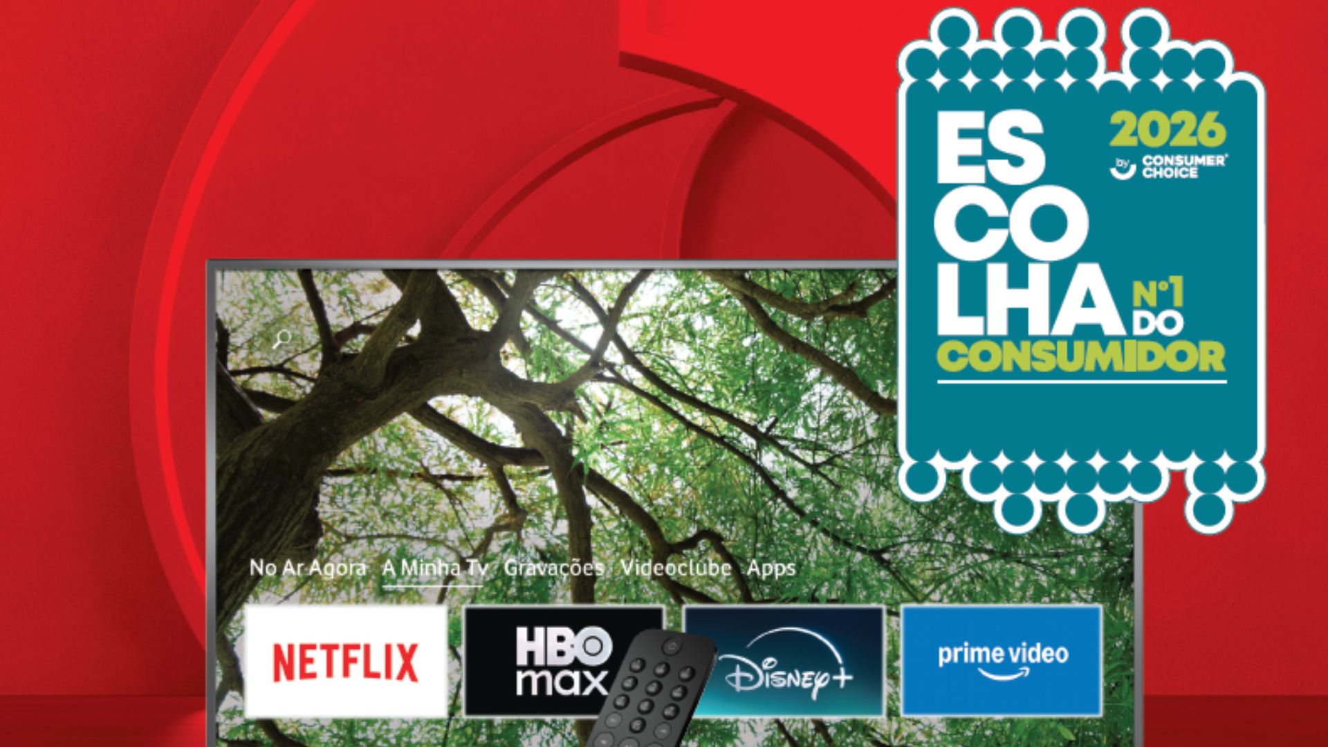 Vodafone dá a melhor experiência de TV ao consumidor