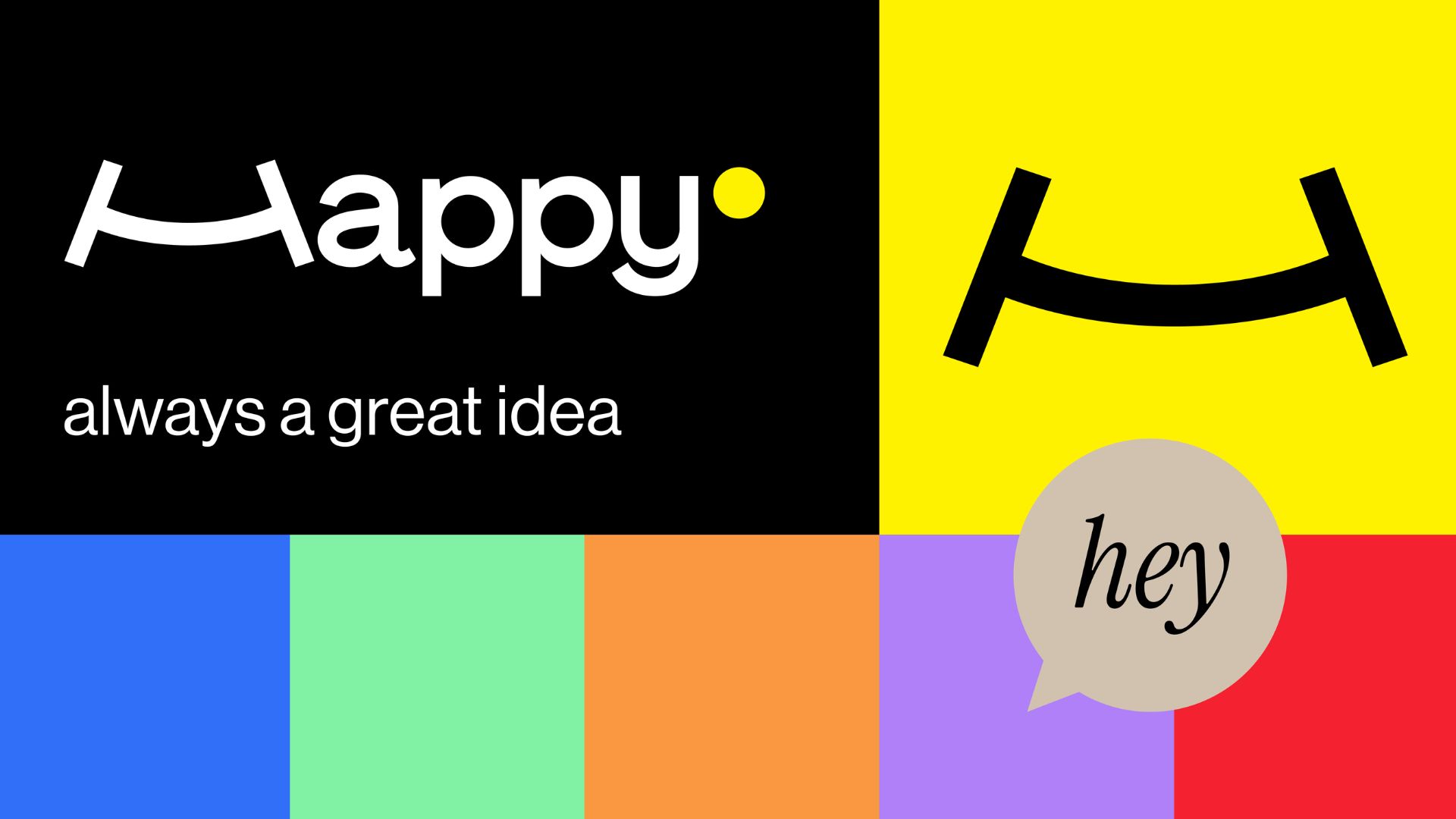 Este rebranding é Happy (Brands)