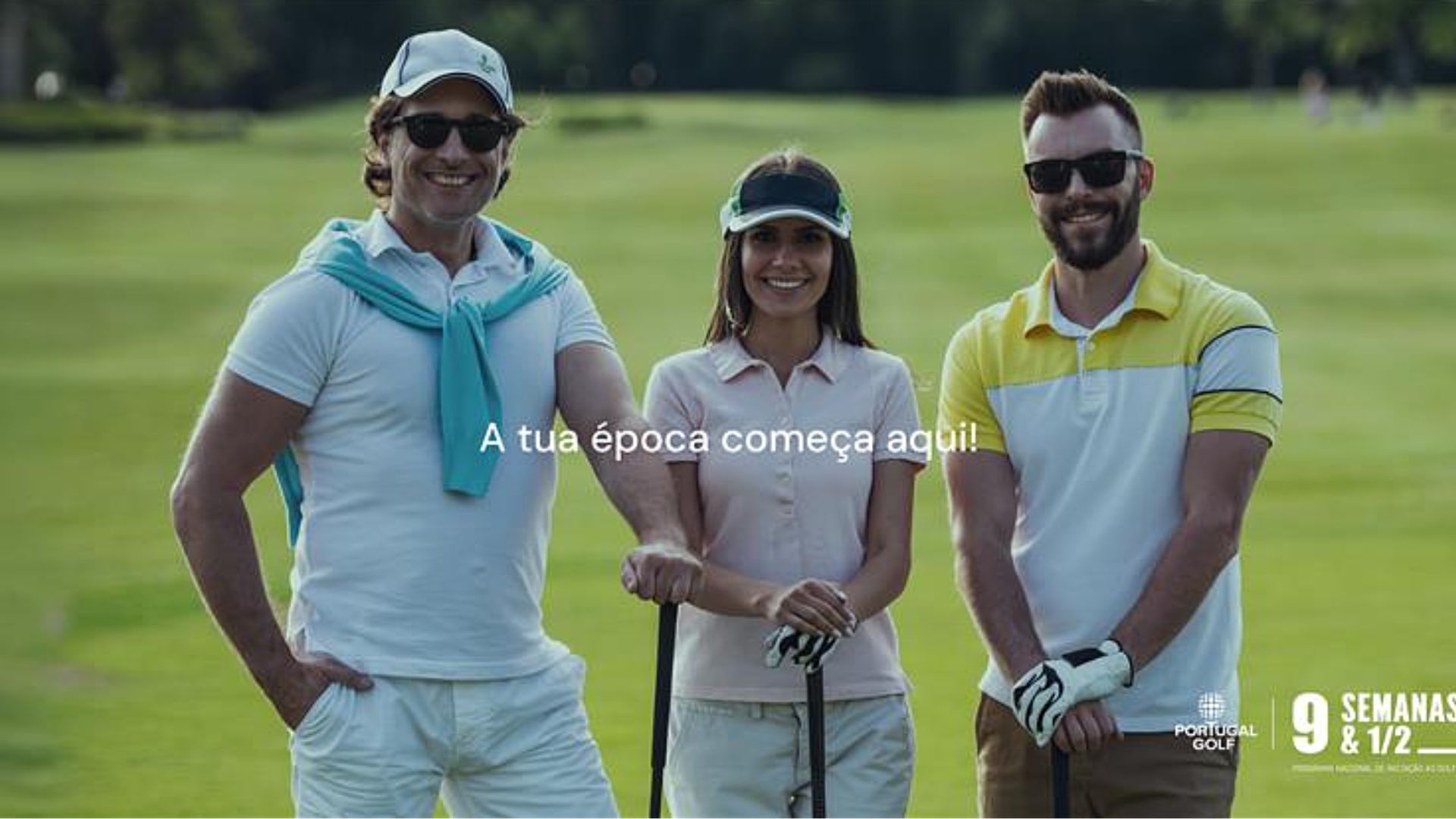 “Esta é a tua época”, diz a Federação Portuguesa de Golfe
