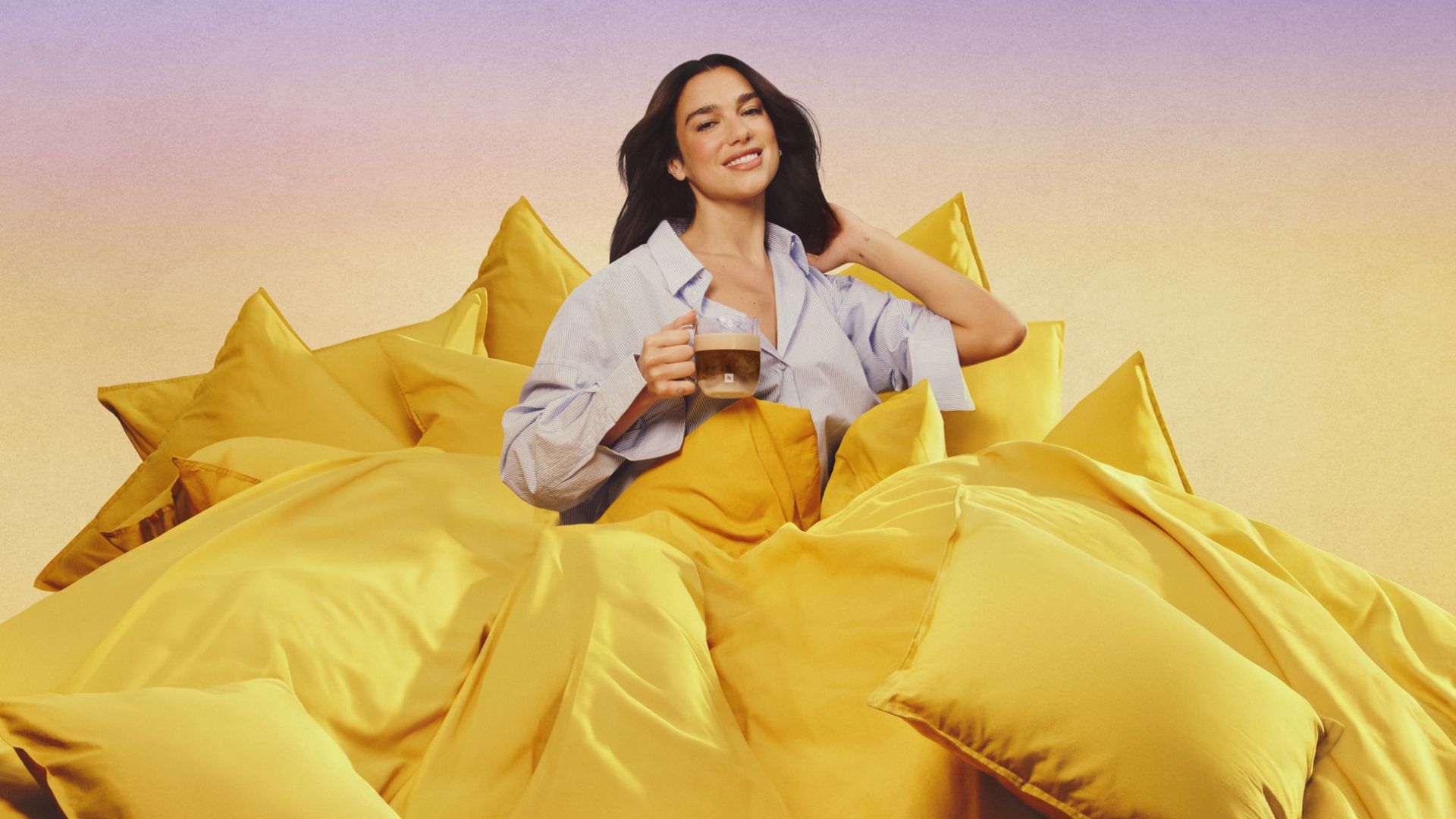A Dua Lipa entra no Vertuo World da Nespresso