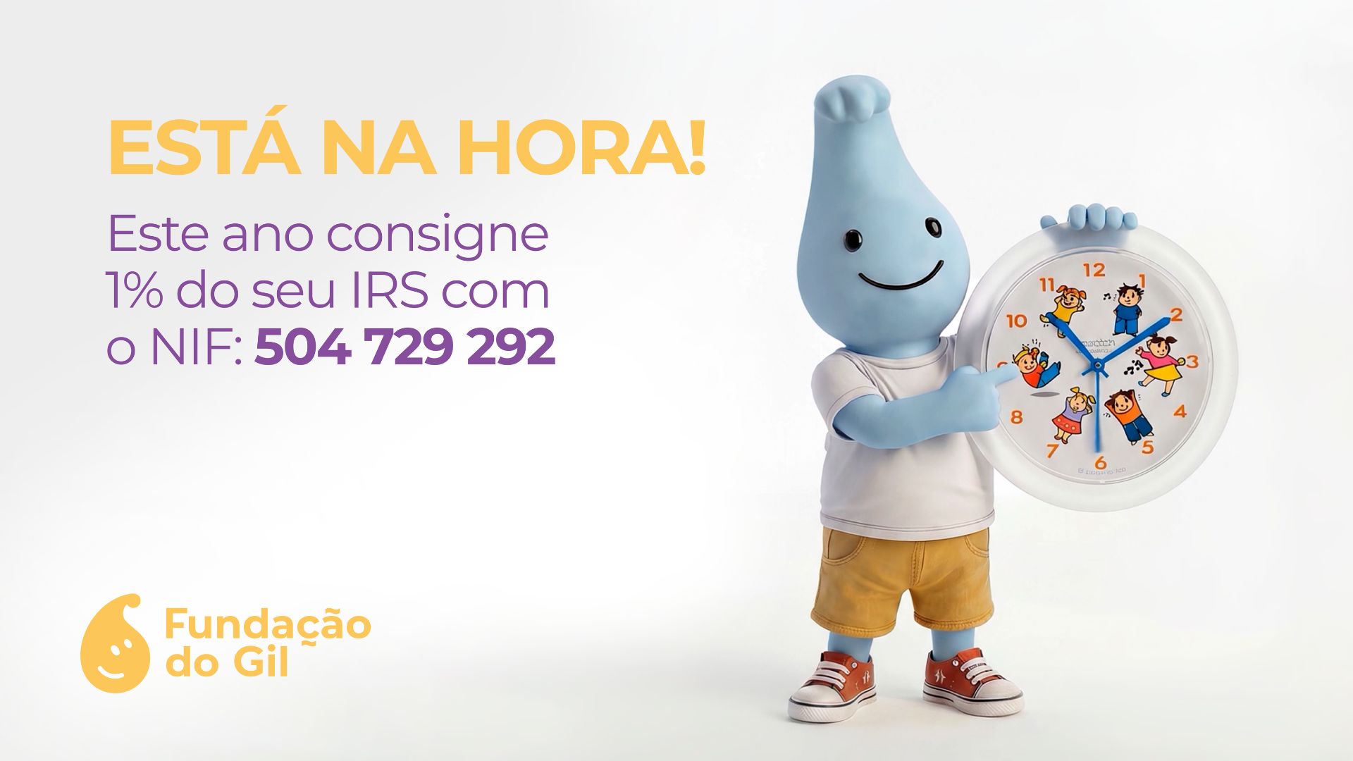 Fundação do Gil e Born apelam à consignação do IRS