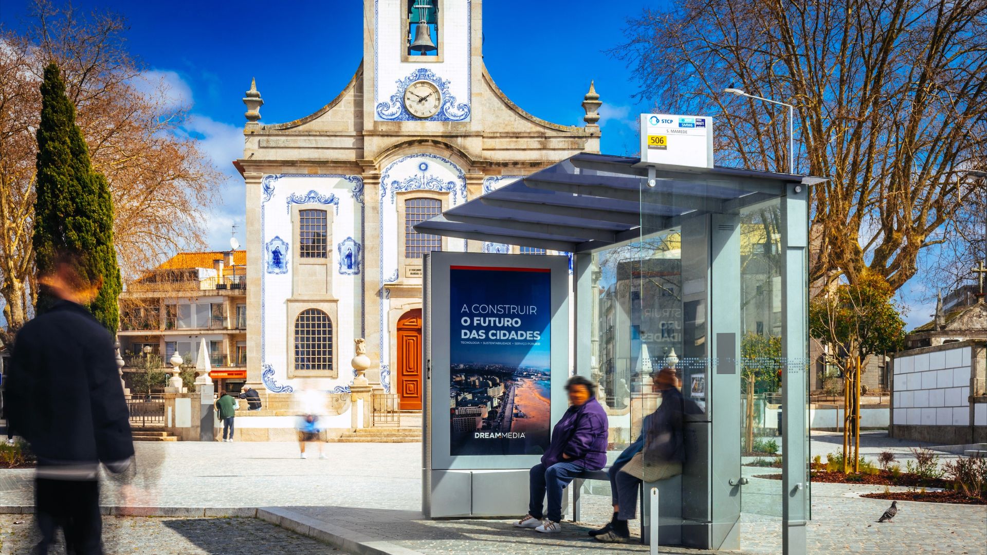 A DREAMMEDIA conquista exclusividade da publicidade em Matosinhos