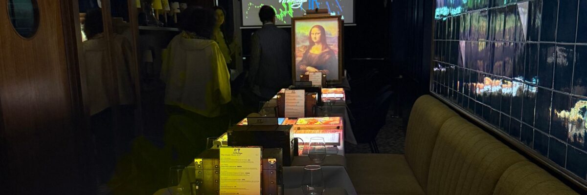 A arte serve-se à mesa