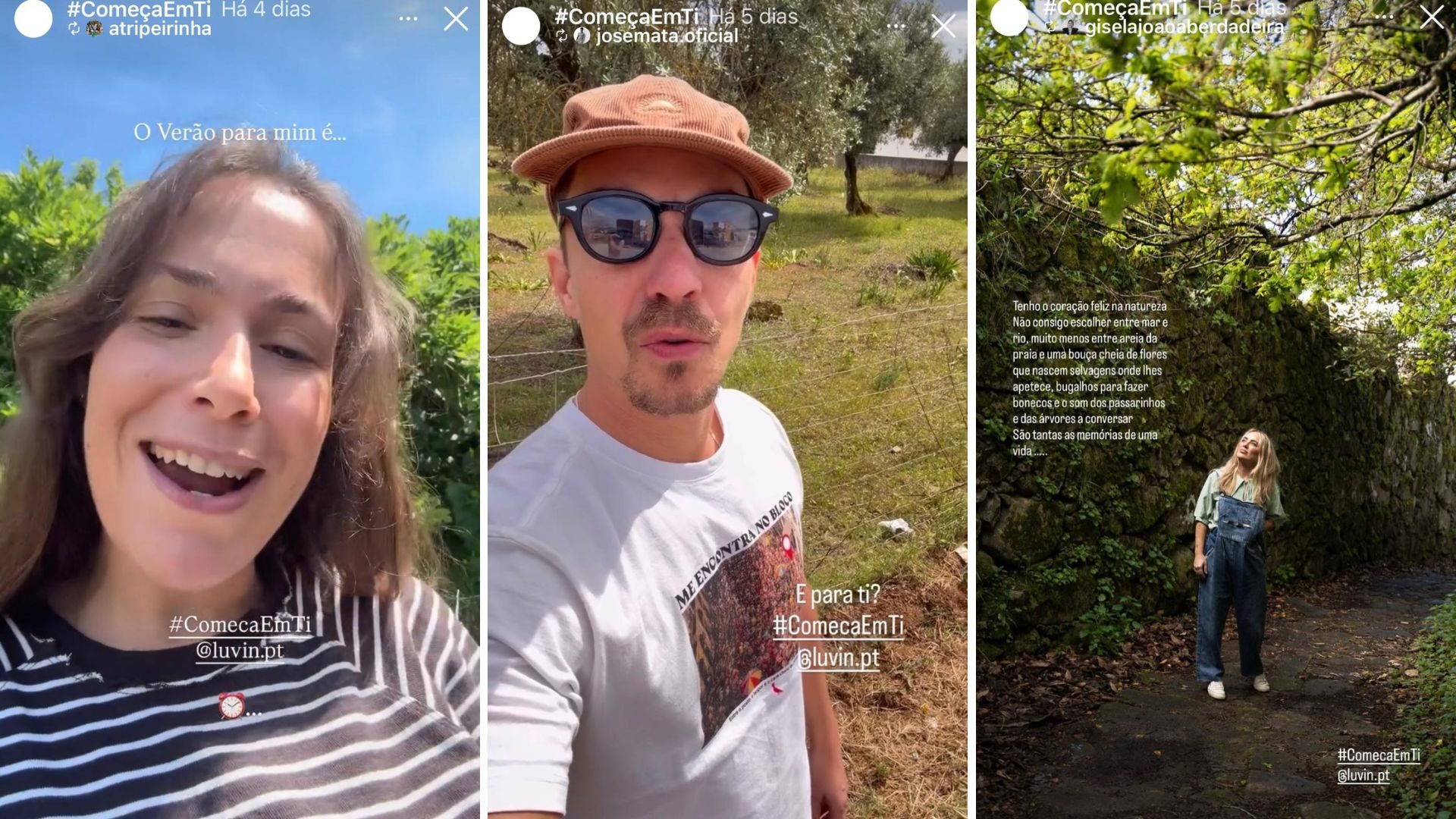 Agenciados da LUVIN' alertam para a prevenção dos incêndios