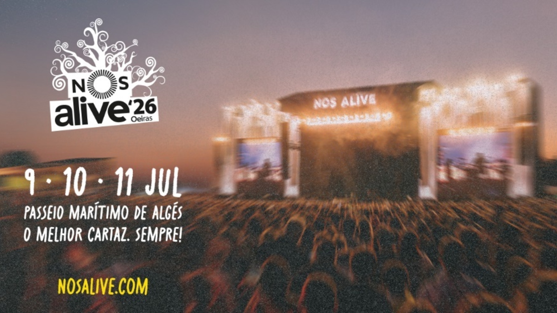 O NOS Alive passa na SIC