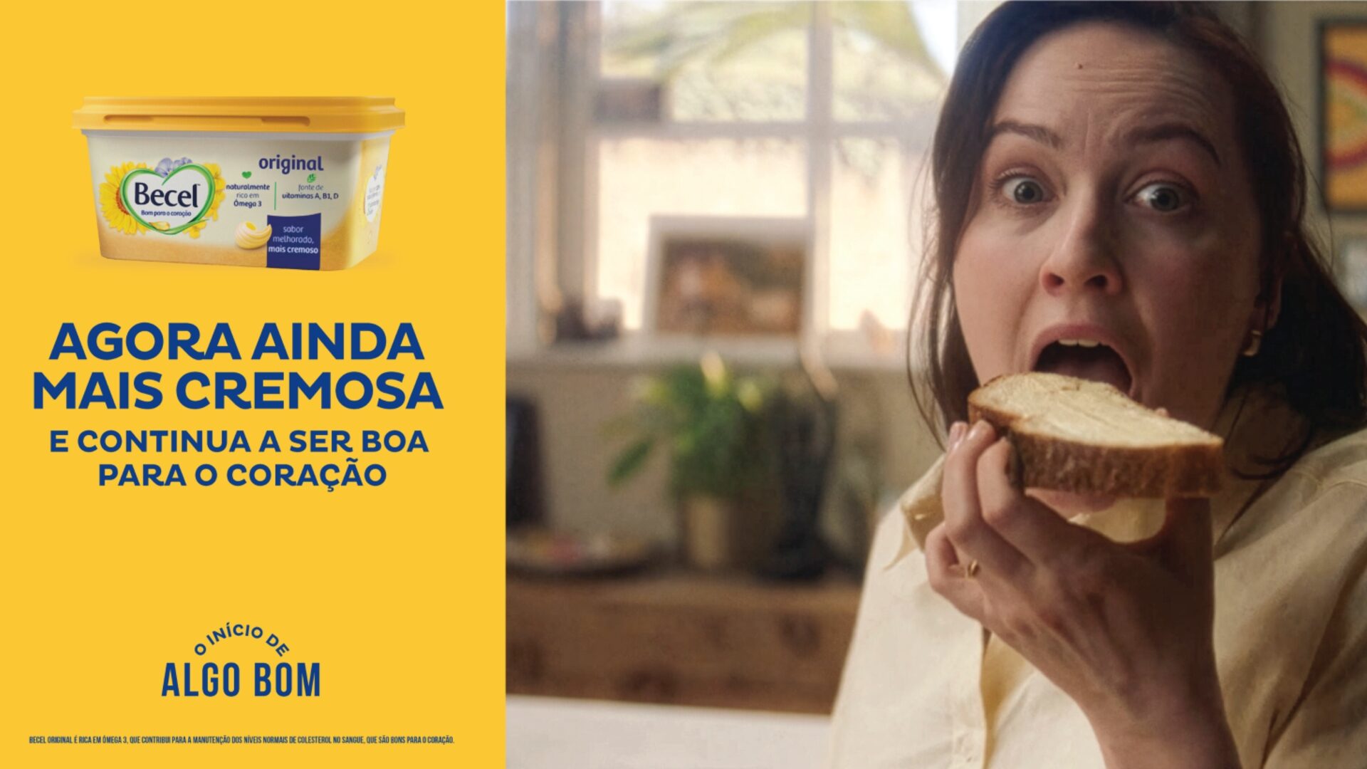 A Becel mostra "o início de algo bom"