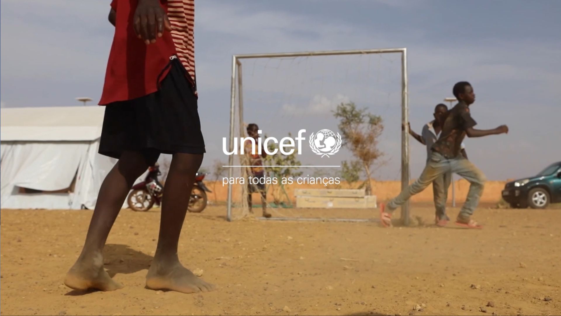 UNICEF entra em campo para apoiar crianças vulneráveis