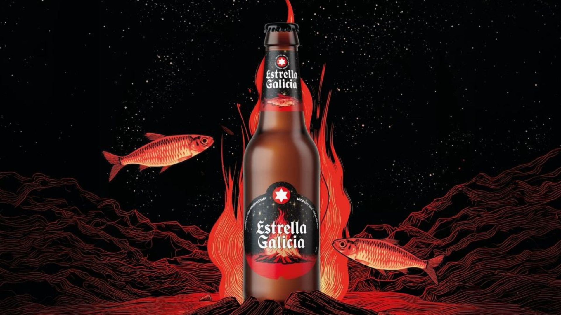 A Estrella Galicia “agarra o fogo de São João”