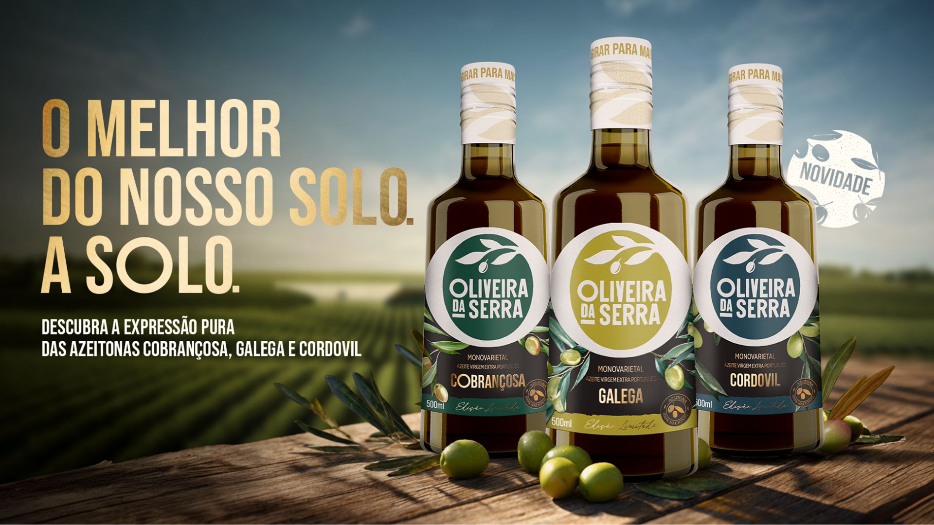 Oliveira da Serra tem novidades do "melhor do nosso solo"