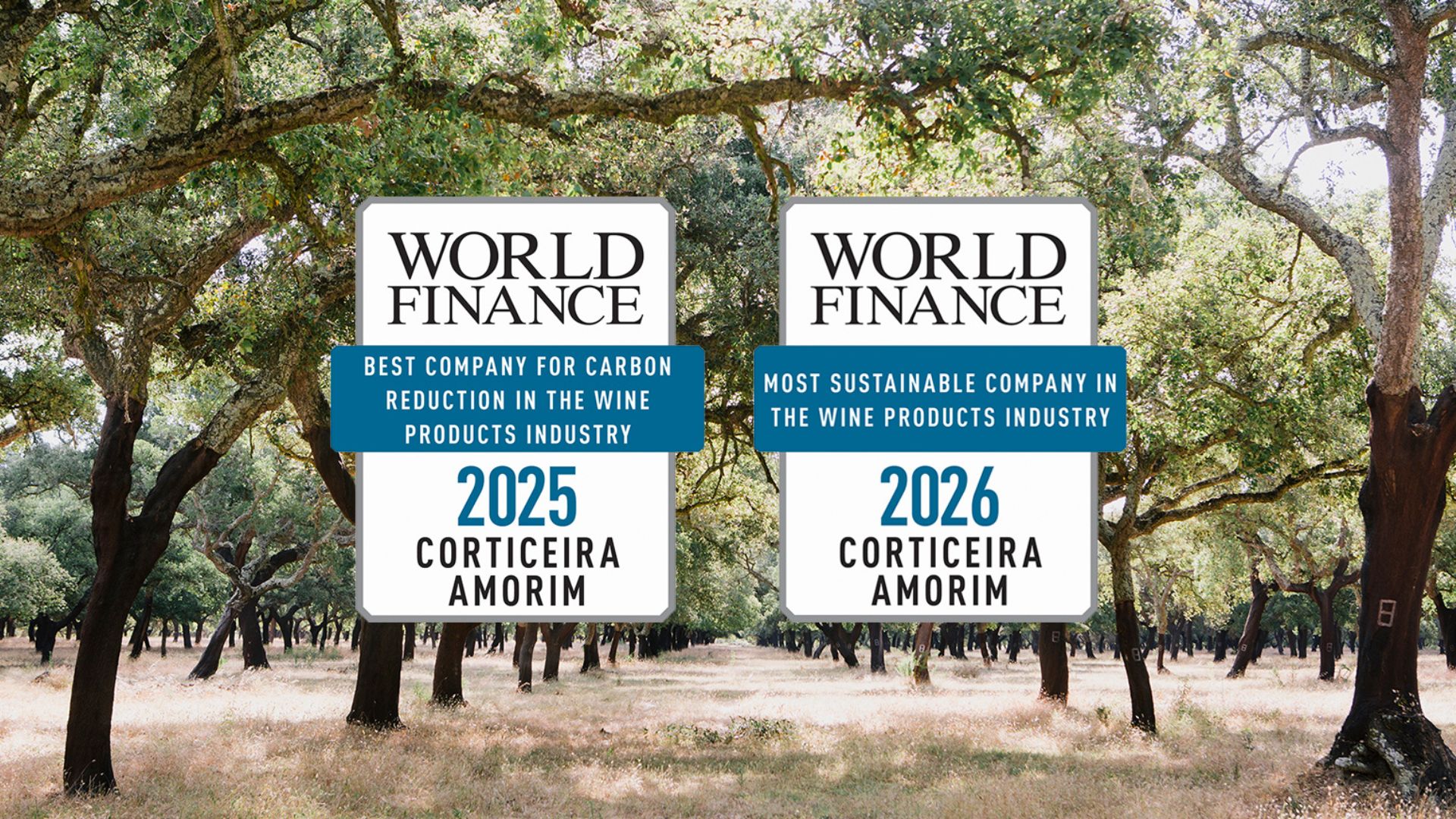 Sustentabilidade da Corticeira Amorim distinguida internacionalmente