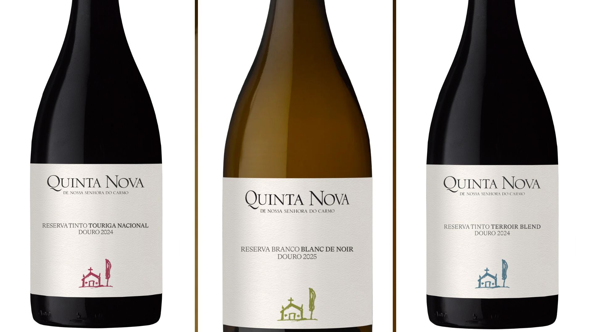 Três novos reserva da Quinta Nova e uma imagem renovada