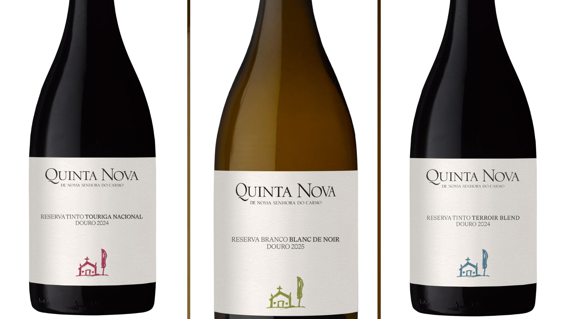Três novos reserva da Quinta Nova e uma imagem renovada